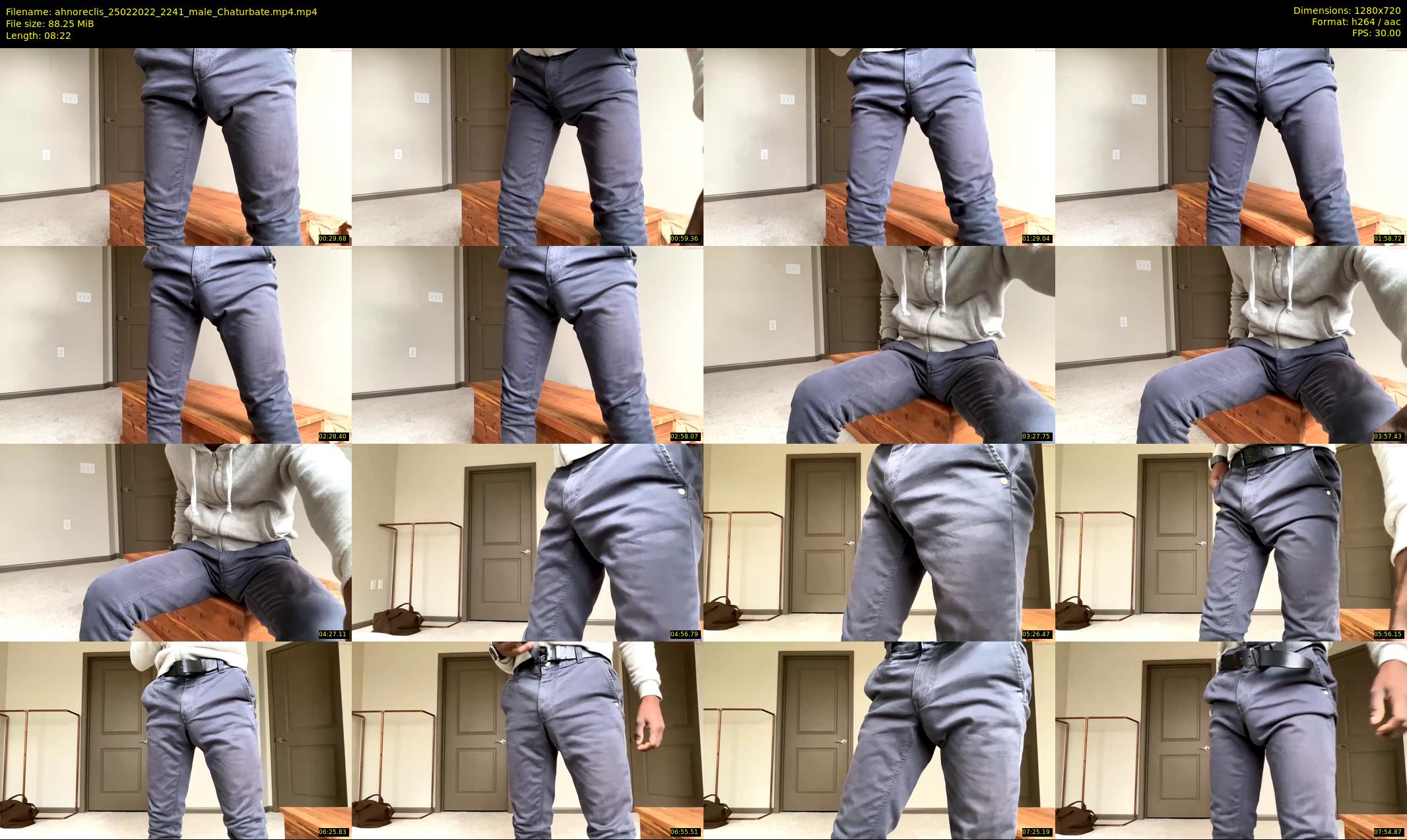 ahnoreclis — 9 minute Chaturbate male cam show recording, 720p, Feb 25, 2022
