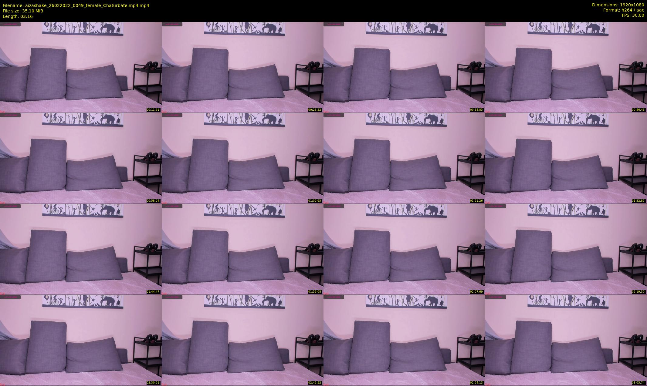 aizashake — 4 minute Chaturbate female cam show recording, 1080p, Feb 26, 2022
