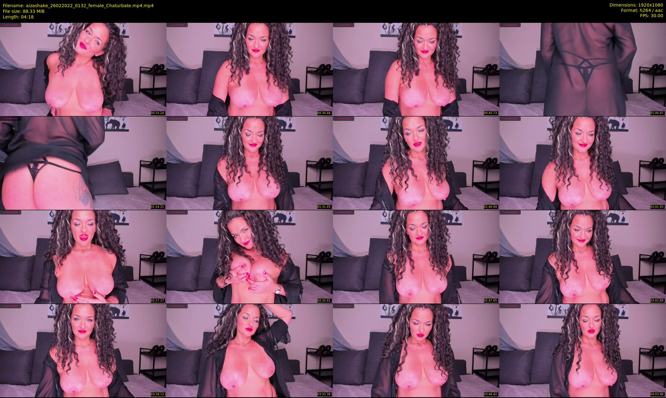aizashake — 5 minute Chaturbate female cam show recording, 1080p, Feb 26, 2022
