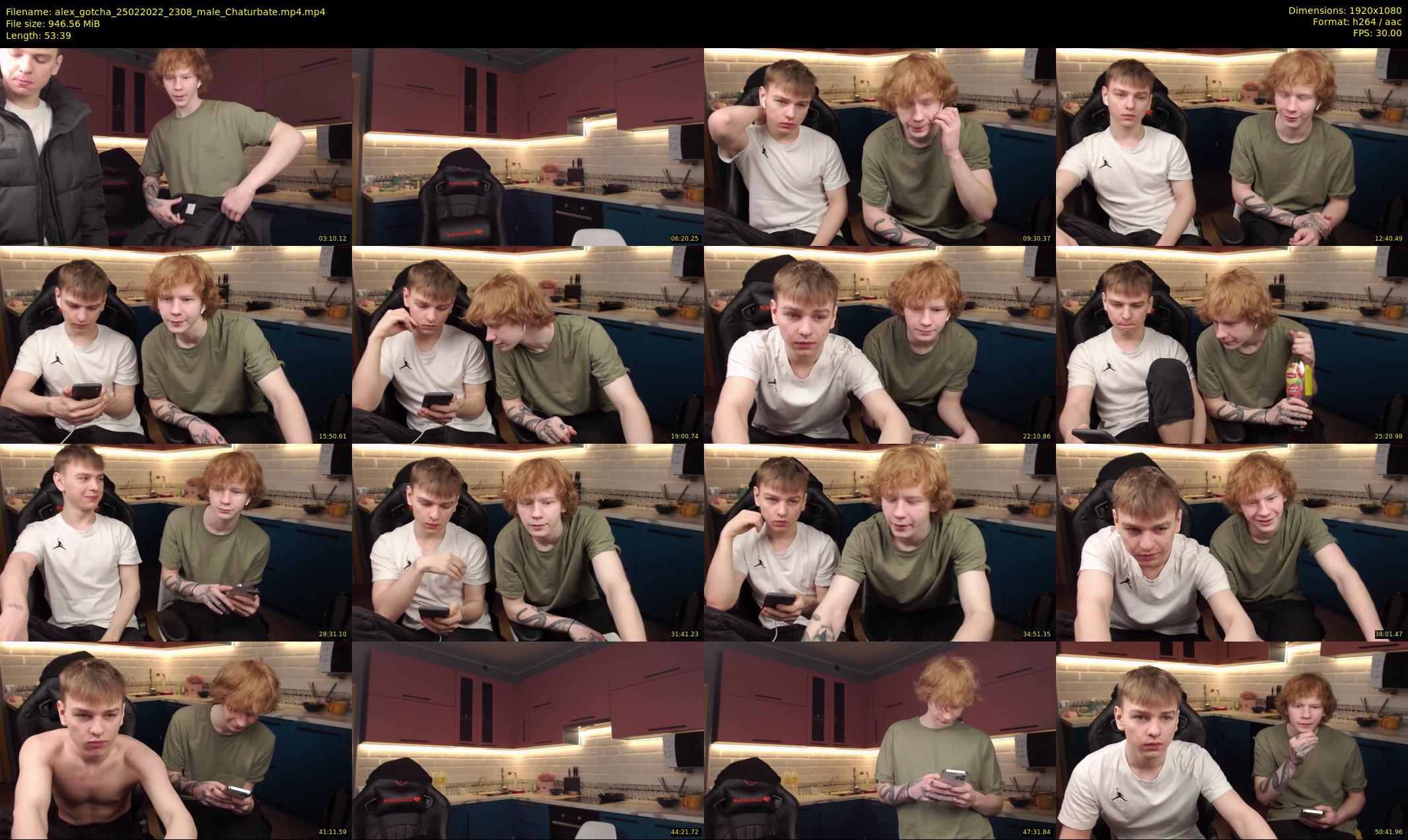 alex_gotcha — 54 minute Chaturbate male cam show recording, 1080p, Feb 25, 2022