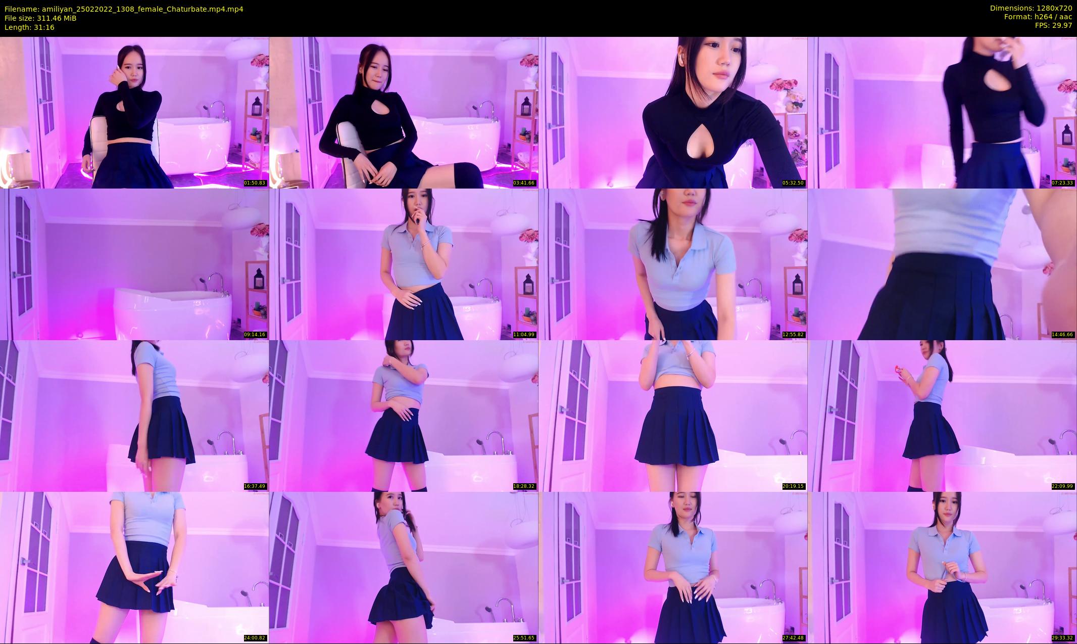 amiliyan — 32 minute Chaturbate female cam show recording, 720p, Feb 25, 2022