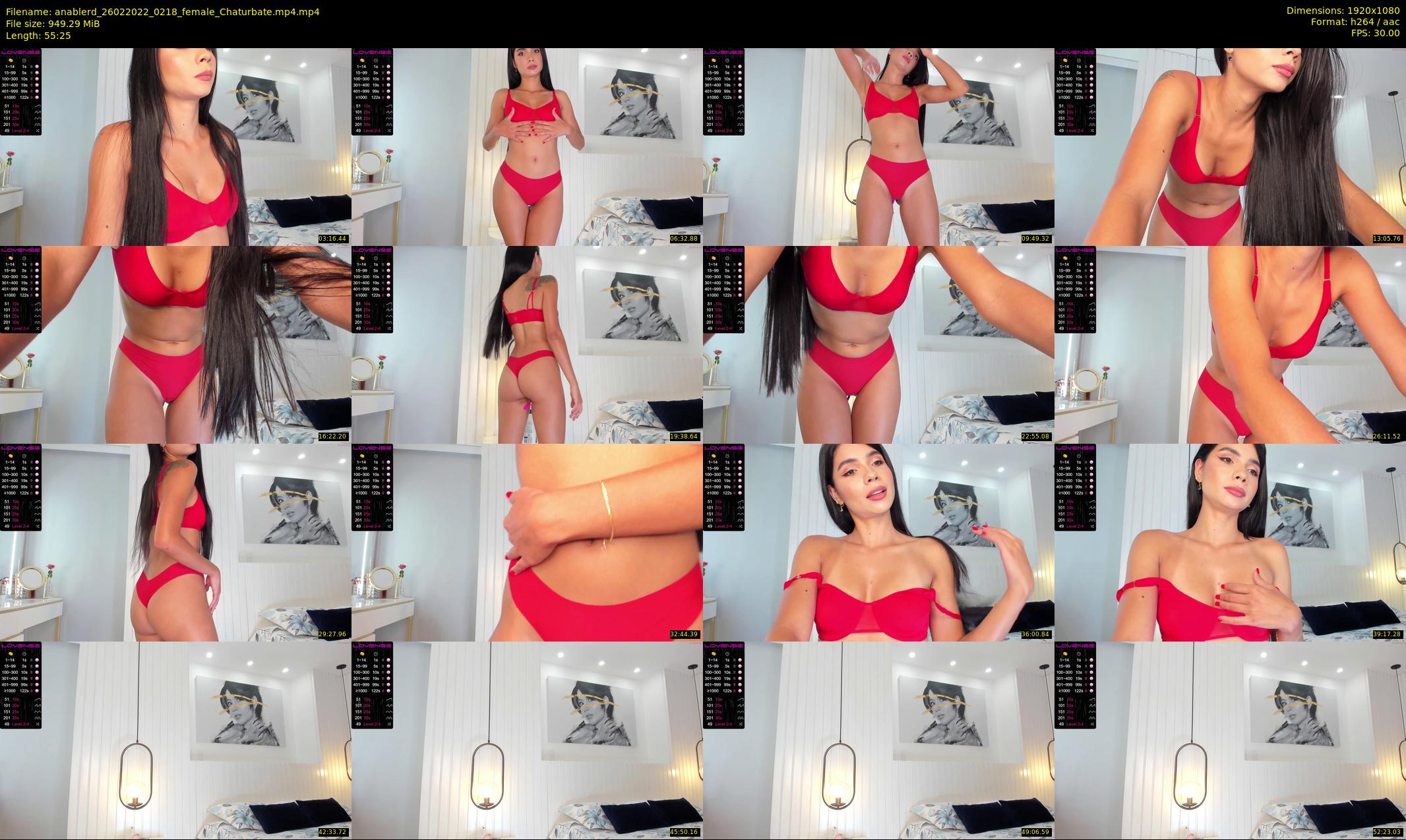 anablerd — 56 minute Chaturbate female cam show recording, 1080p, Feb 26, 2022