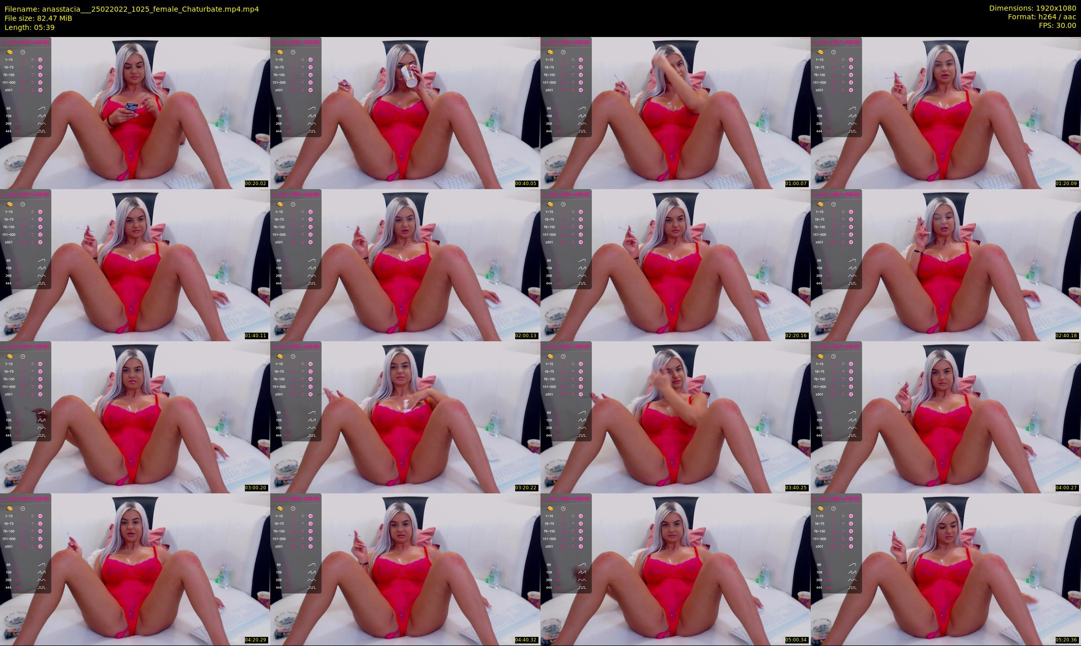 anasstacia__ — 6 minute Chaturbate female cam show recording, 1080p, Feb 25, 2022