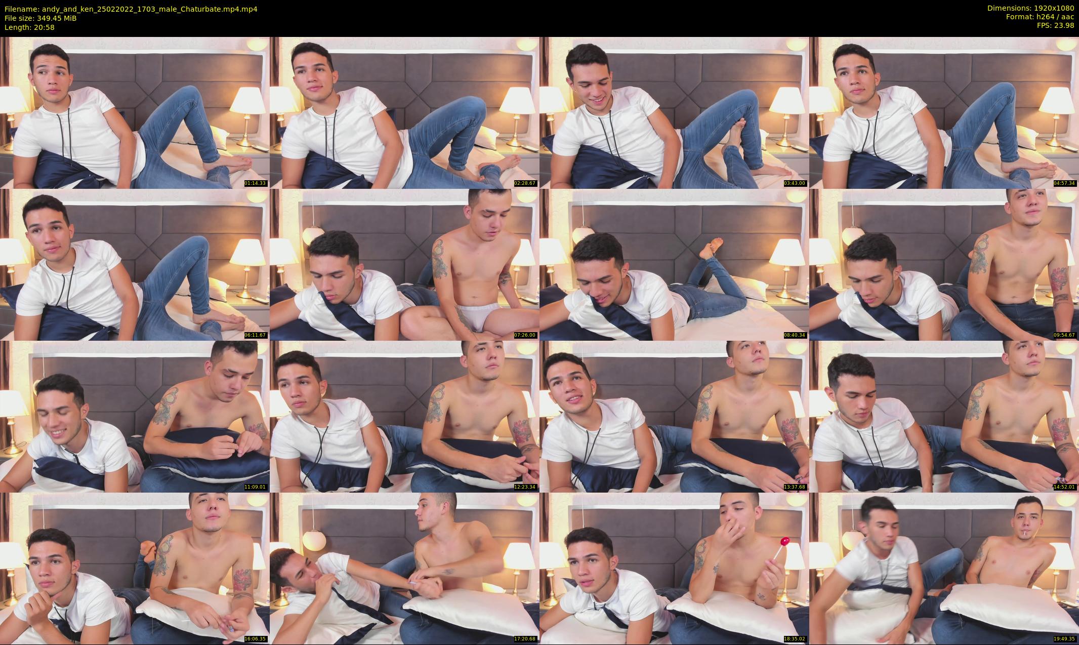 andy_and_ken — 21 minute Chaturbate male cam show recording, 1080p, Feb 25, 2022