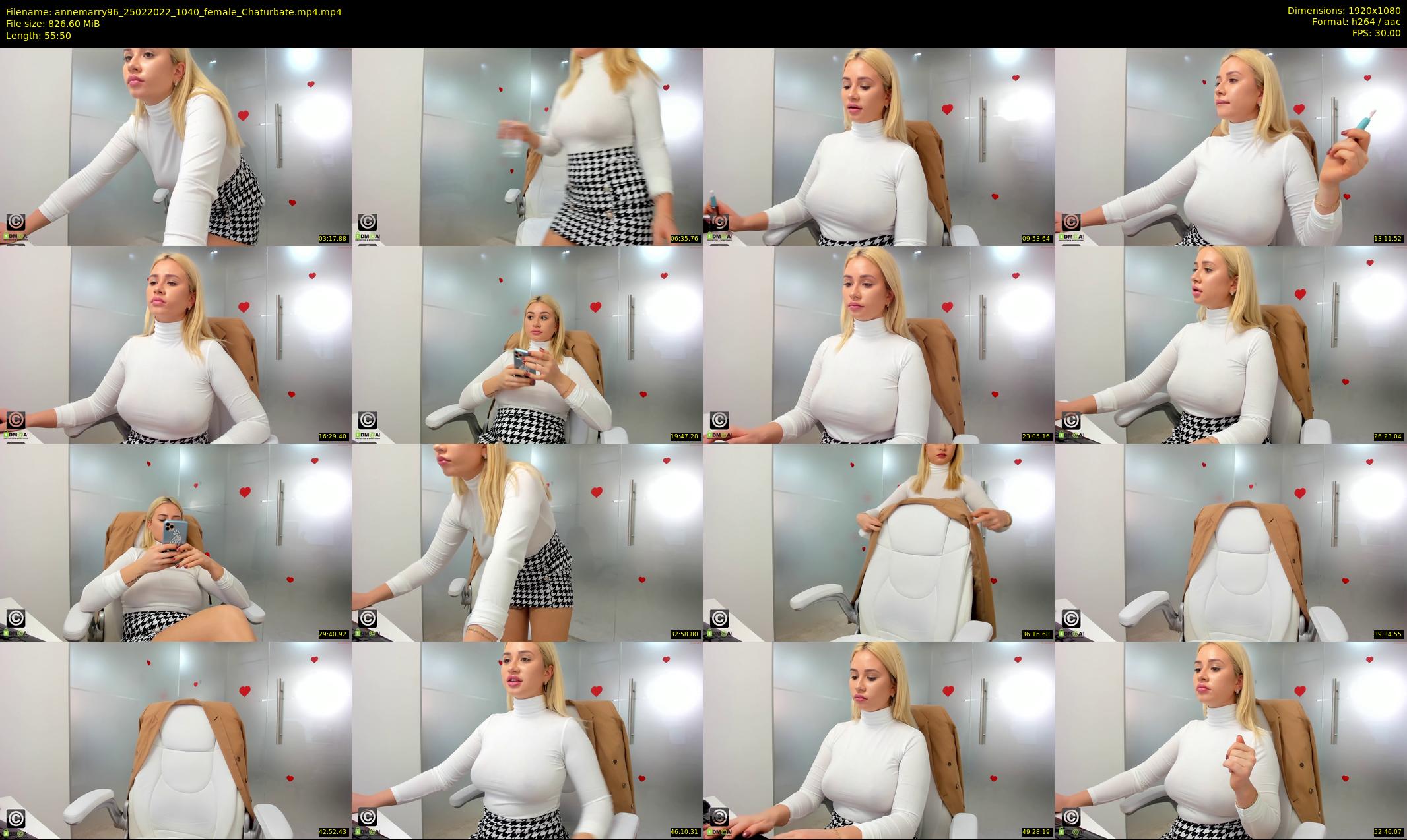 annemarry96 — 56 minute Chaturbate female cam show recording, 1080p, Feb 25, 2022