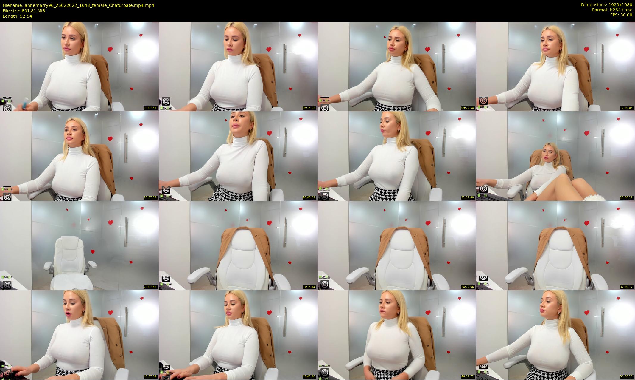 annemarry96 — 53 minute Chaturbate female cam show recording, 1080p, Feb 25, 2022