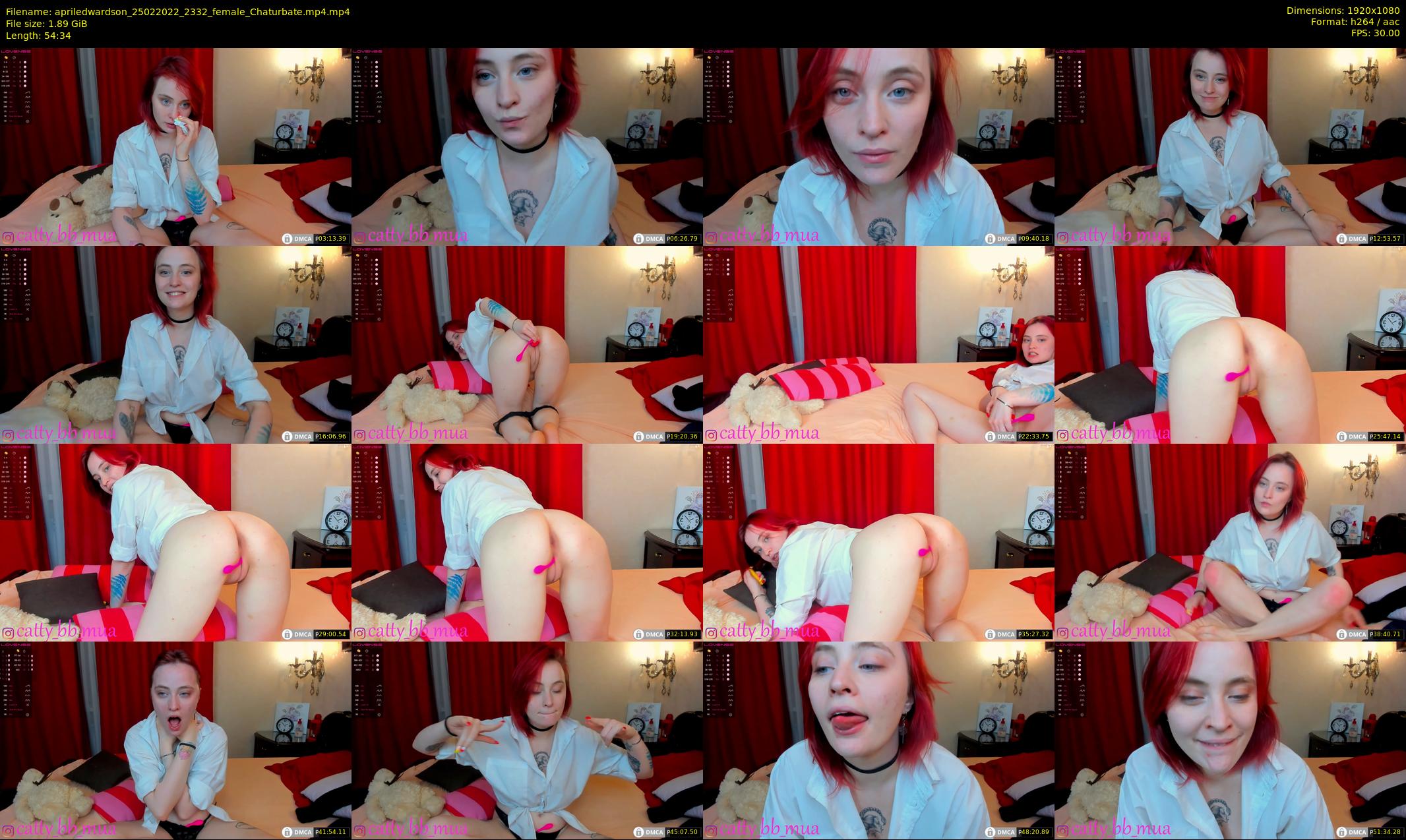 apriledwardson — 55 minute Chaturbate couple cam show recording, 1080p, Feb 25, 2022