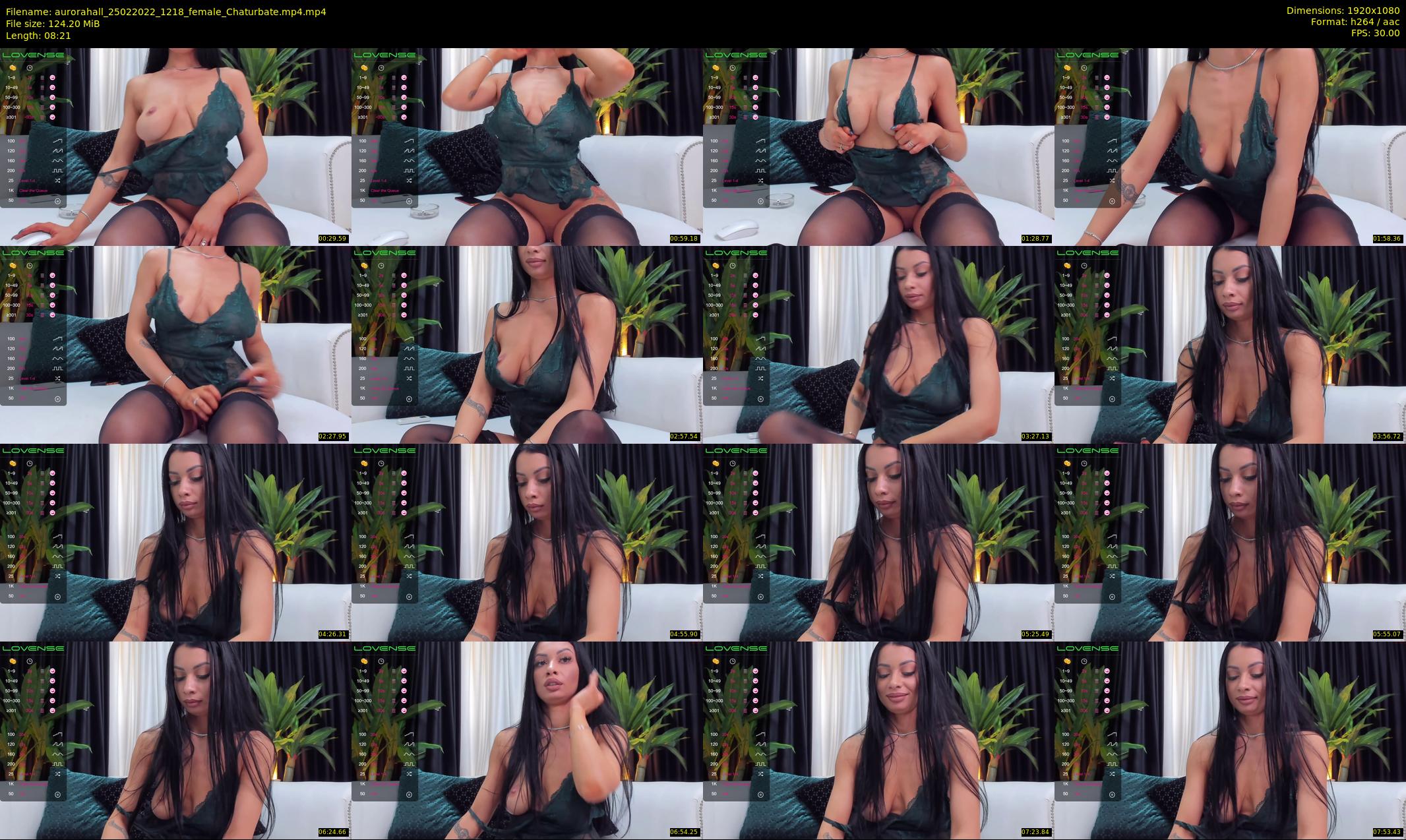 aurorahall — 9 minute Chaturbate female cam show recording, 1080p, Feb 25, 2022