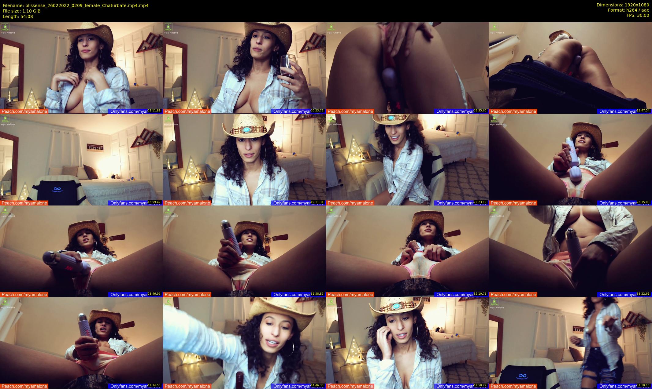 blissense — 55 minute Chaturbate female cam show recording, 1080p, Feb 26, 2022