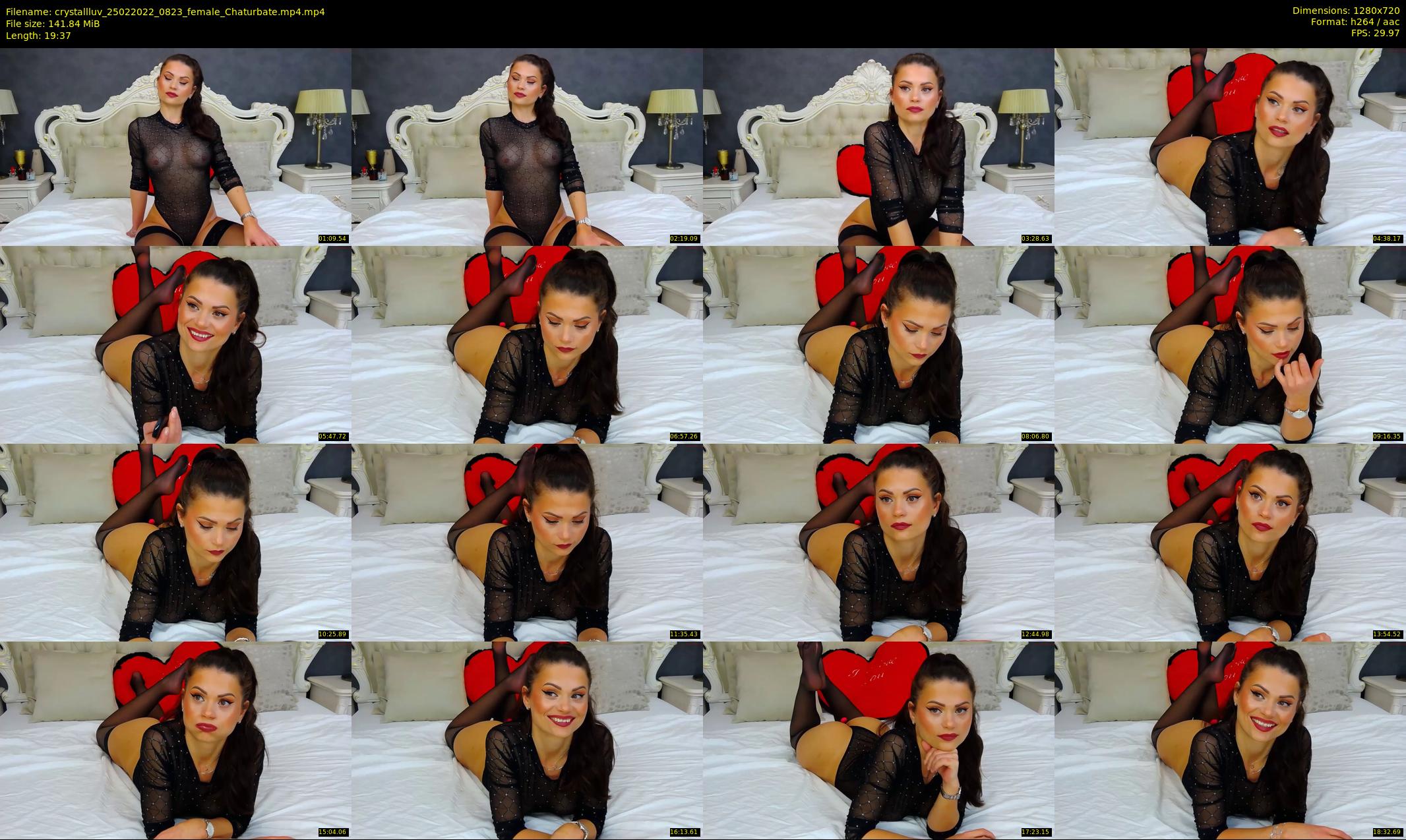 crystallluv — 20 minute Chaturbate female cam show recording, 720p, Feb 25, 2022