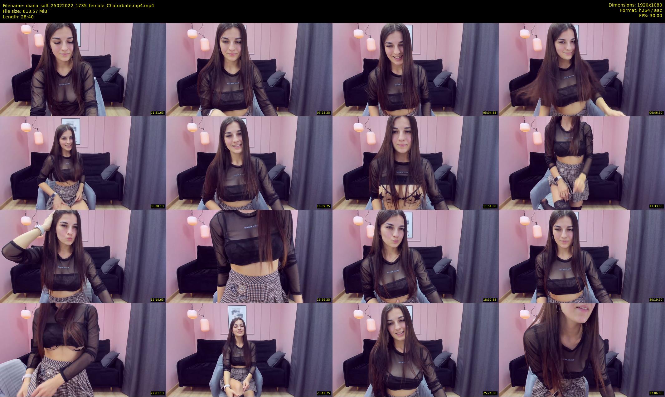 diana_soft — 29 minute Chaturbate female cam show recording, 1080p, Feb 25, 2022
