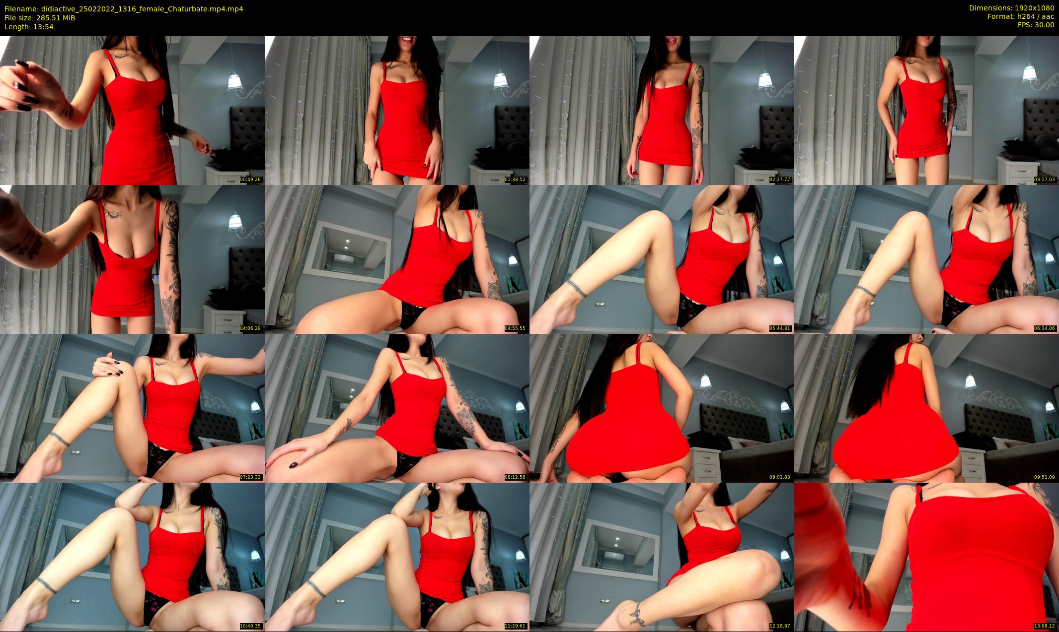 didiactive — 14 minute Chaturbate female cam show recording, 1080p, Feb 25, 2022