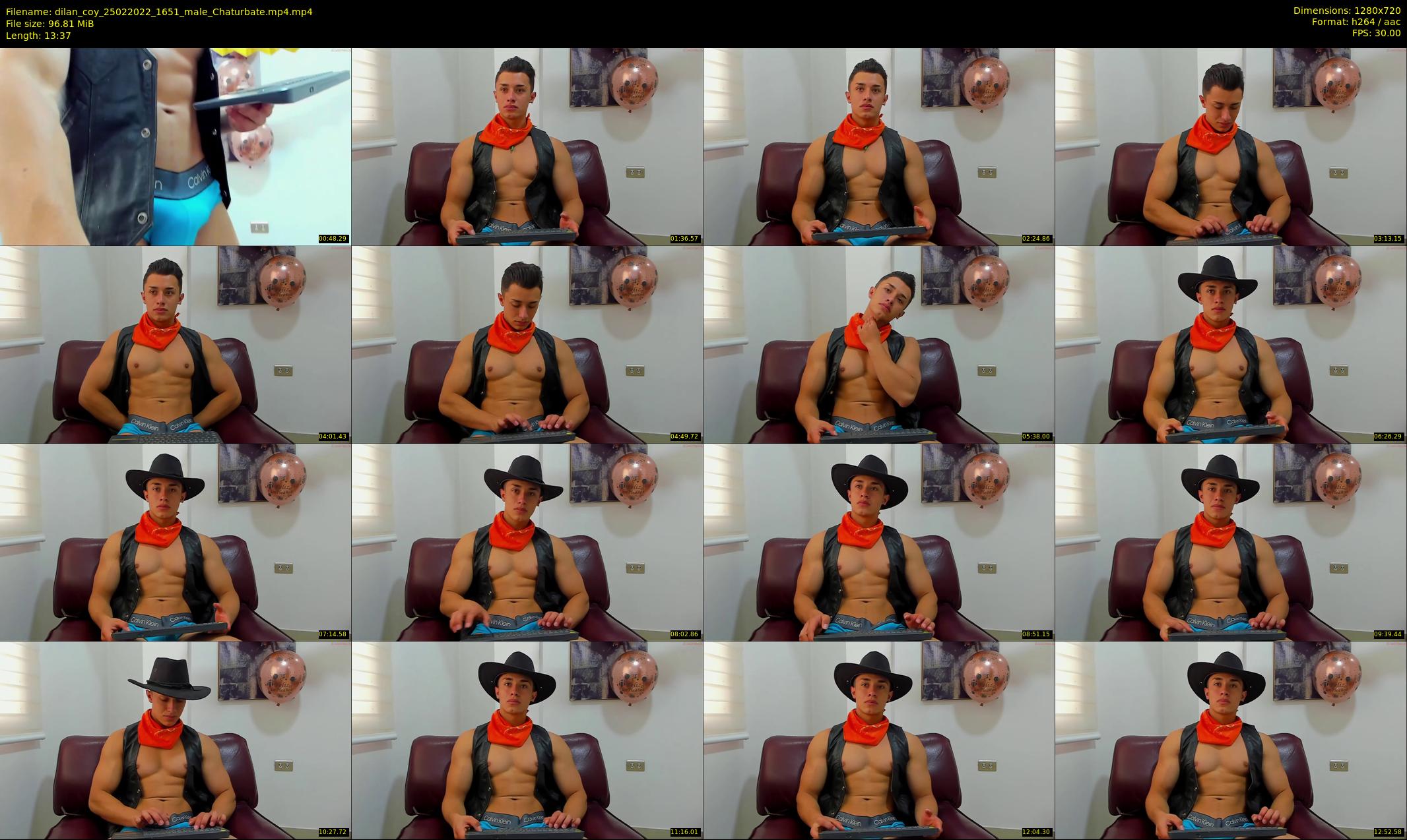 dilan_coy — 14 minute Chaturbate male cam show recording, 720p, Feb 25, 2022