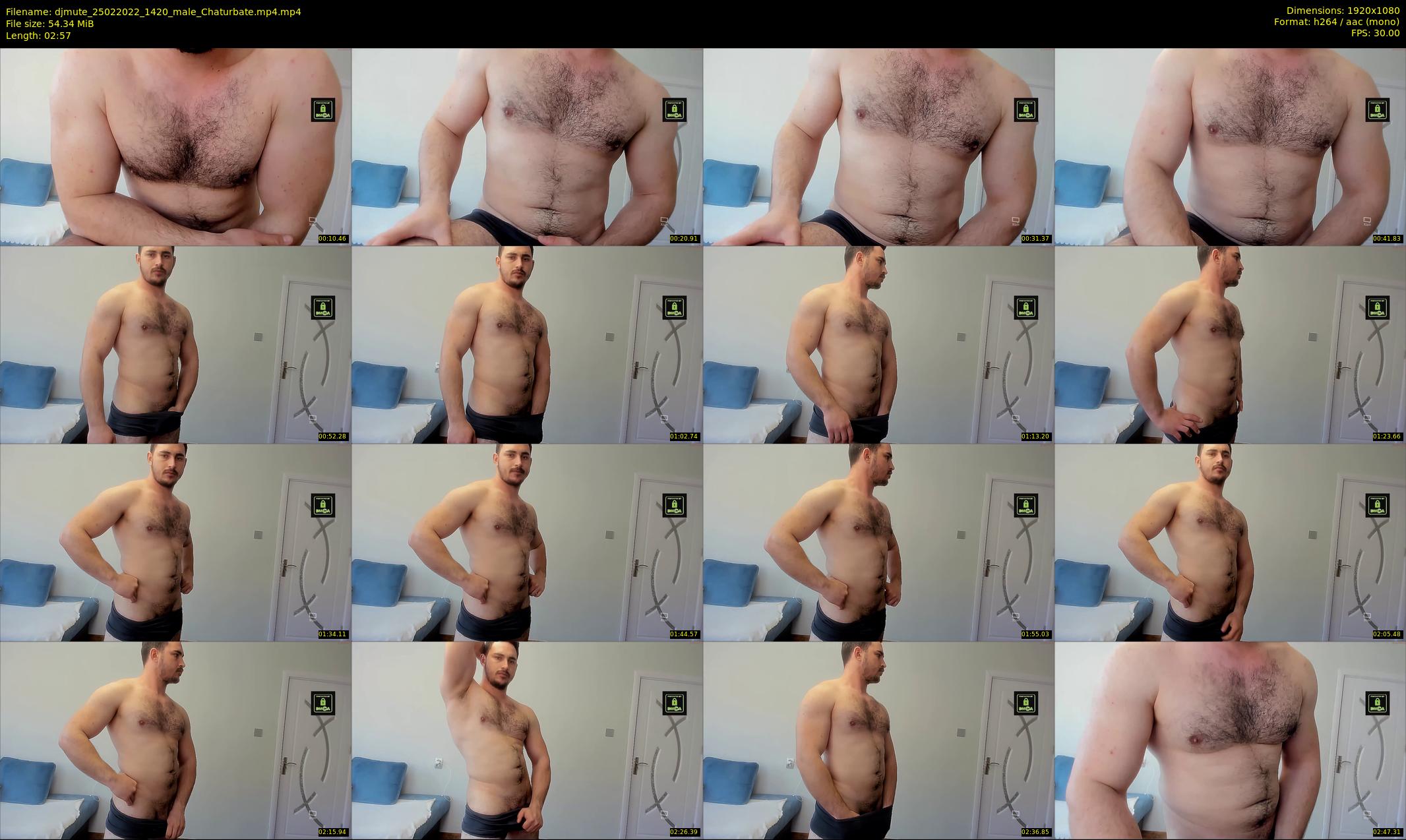 djmute — 3 minute Chaturbate male cam show recording, 1080p, Feb 25, 2022