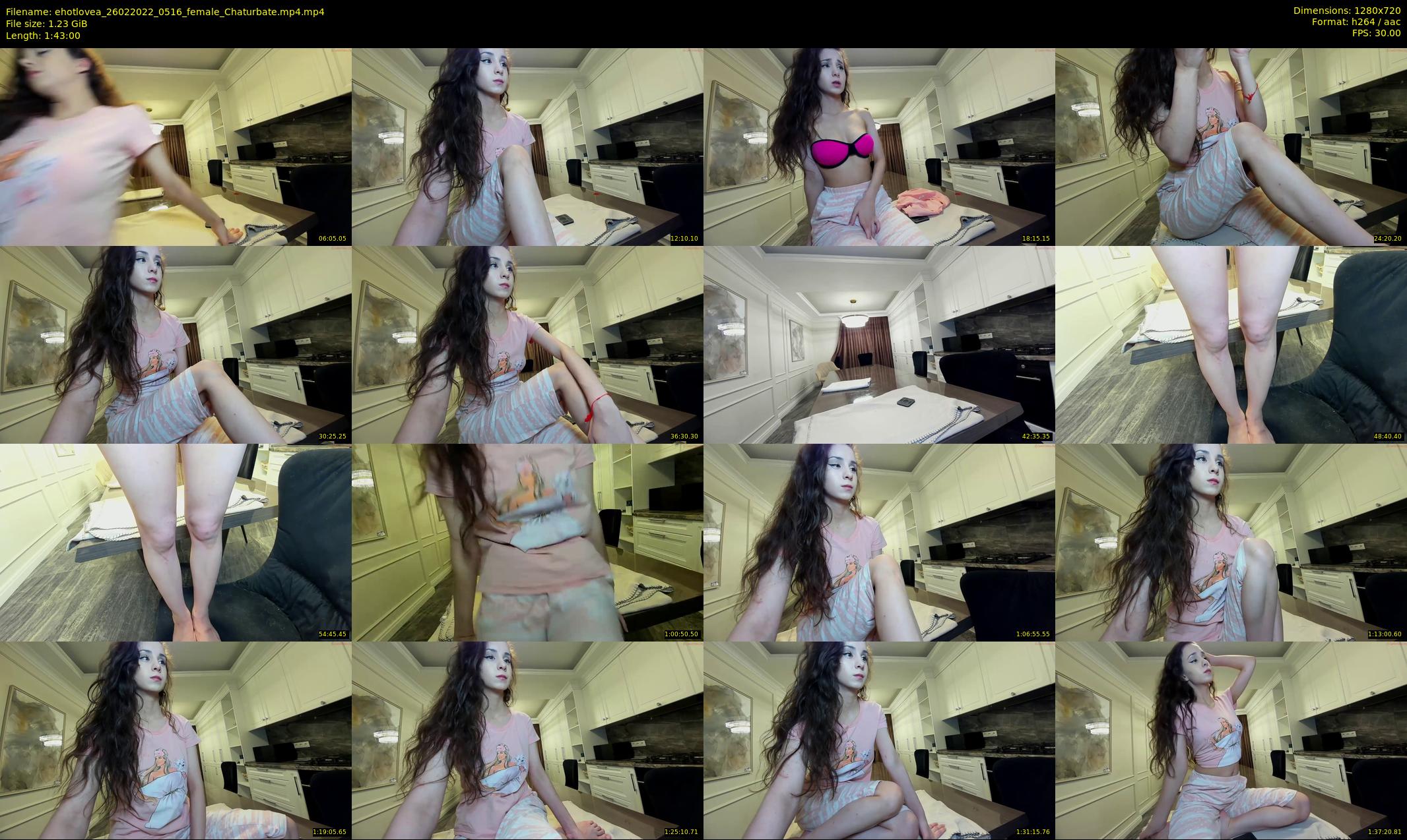 ehotlovea — 103 minute Chaturbate female cam show recording, 720p, Feb 26, 2022