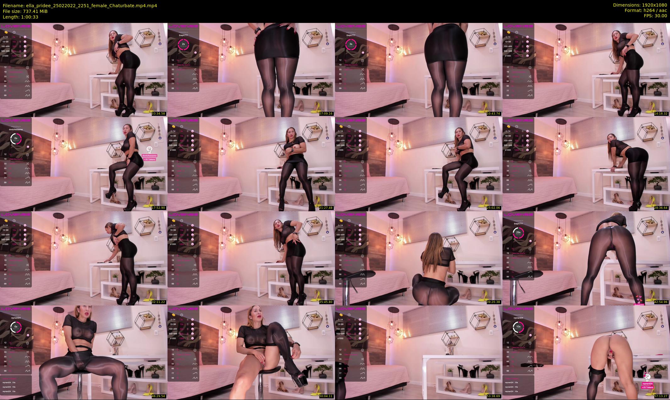 ella_pridee — 61 minute Chaturbate female cam show recording, 1080p, Feb 25, 2022