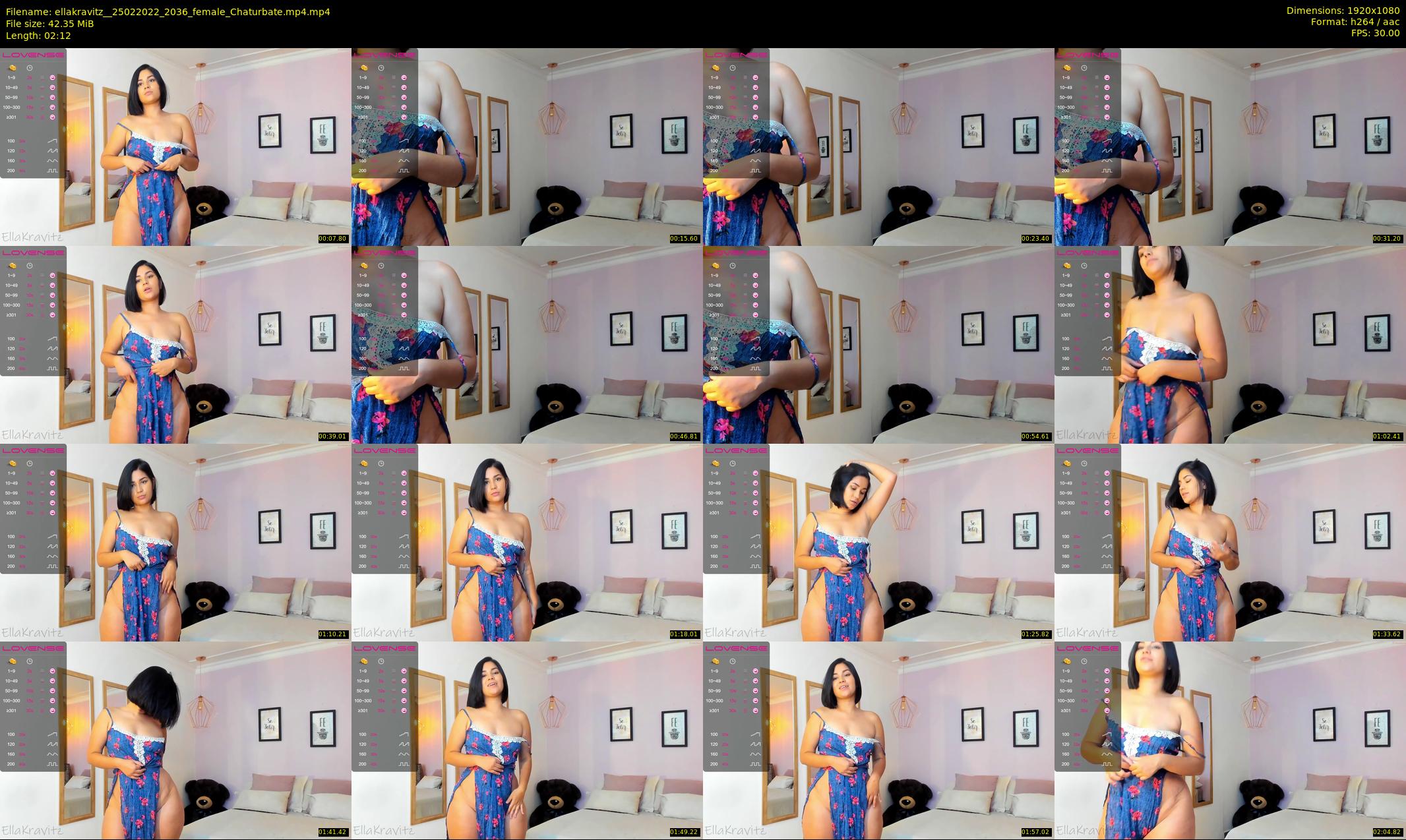 ellakravitz_ — 3 minute Chaturbate female cam show recording, 1080p, Feb 25, 2022