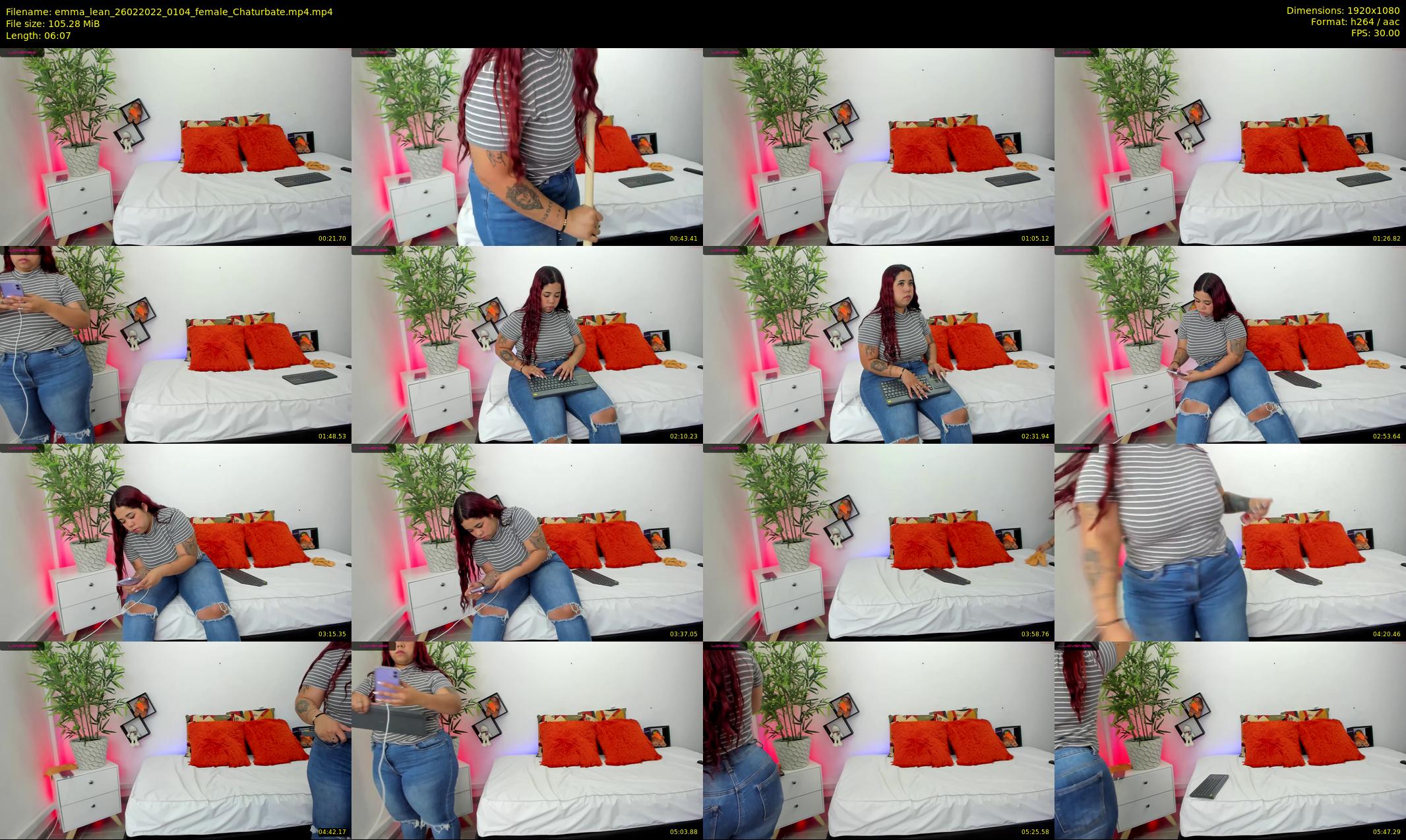 emma_lean — 7 minute Chaturbate female cam show recording, 1080p, Feb 26, 2022