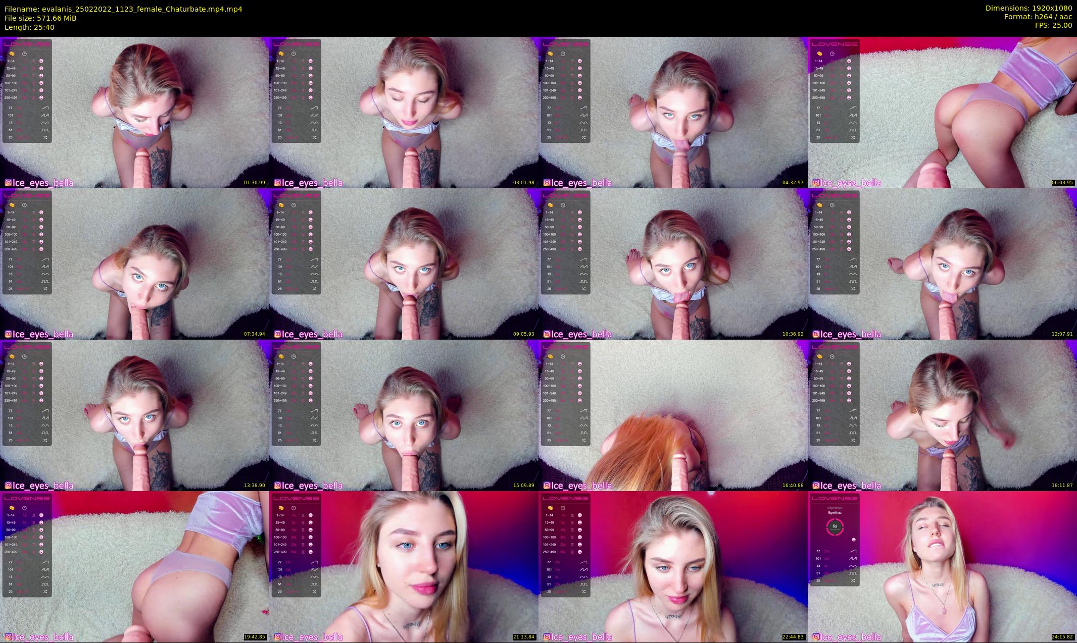 evalanis — 26 minute Chaturbate couple cam show recording, 1080p, Feb 25, 2022