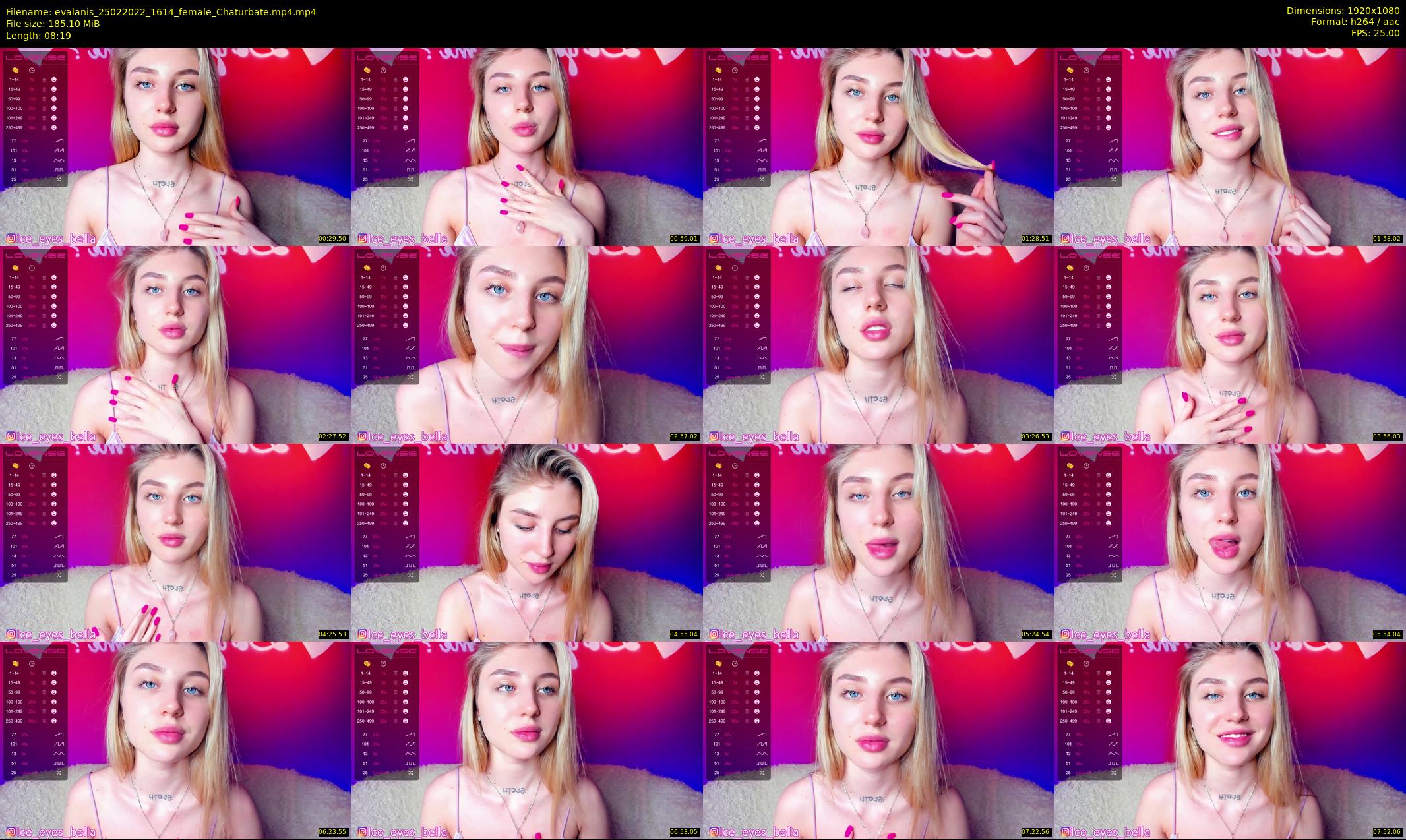 evalanis — 9 minute Chaturbate couple cam show recording, 1080p, Feb 25, 2022