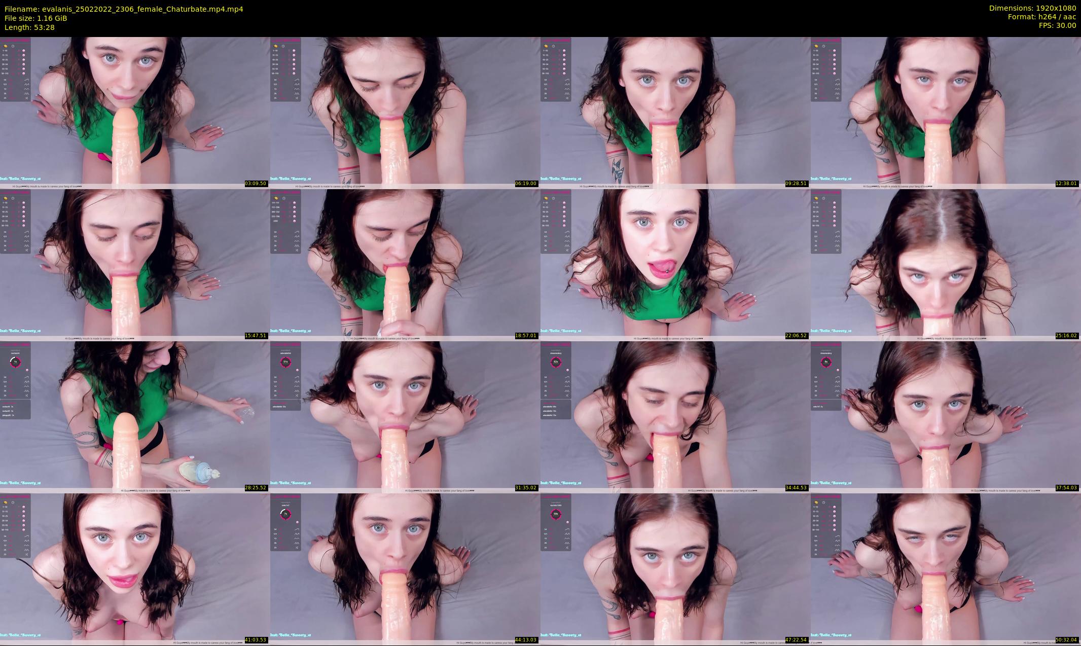 evalanis — 54 minute Chaturbate couple cam show recording, 1080p, Feb 25, 2022