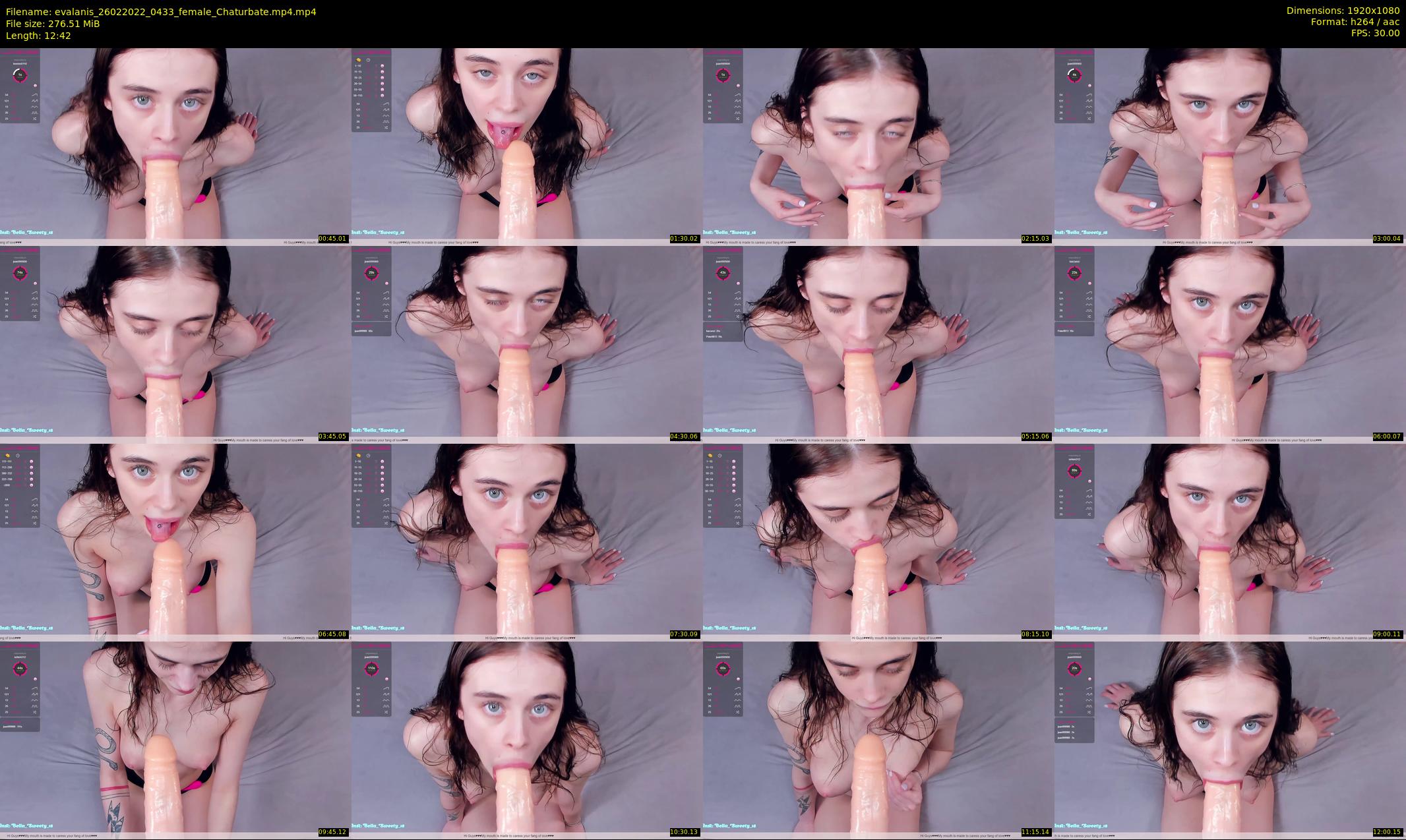 evalanis — 13 minute Chaturbate couple cam show recording, 1080p, Feb 26, 2022