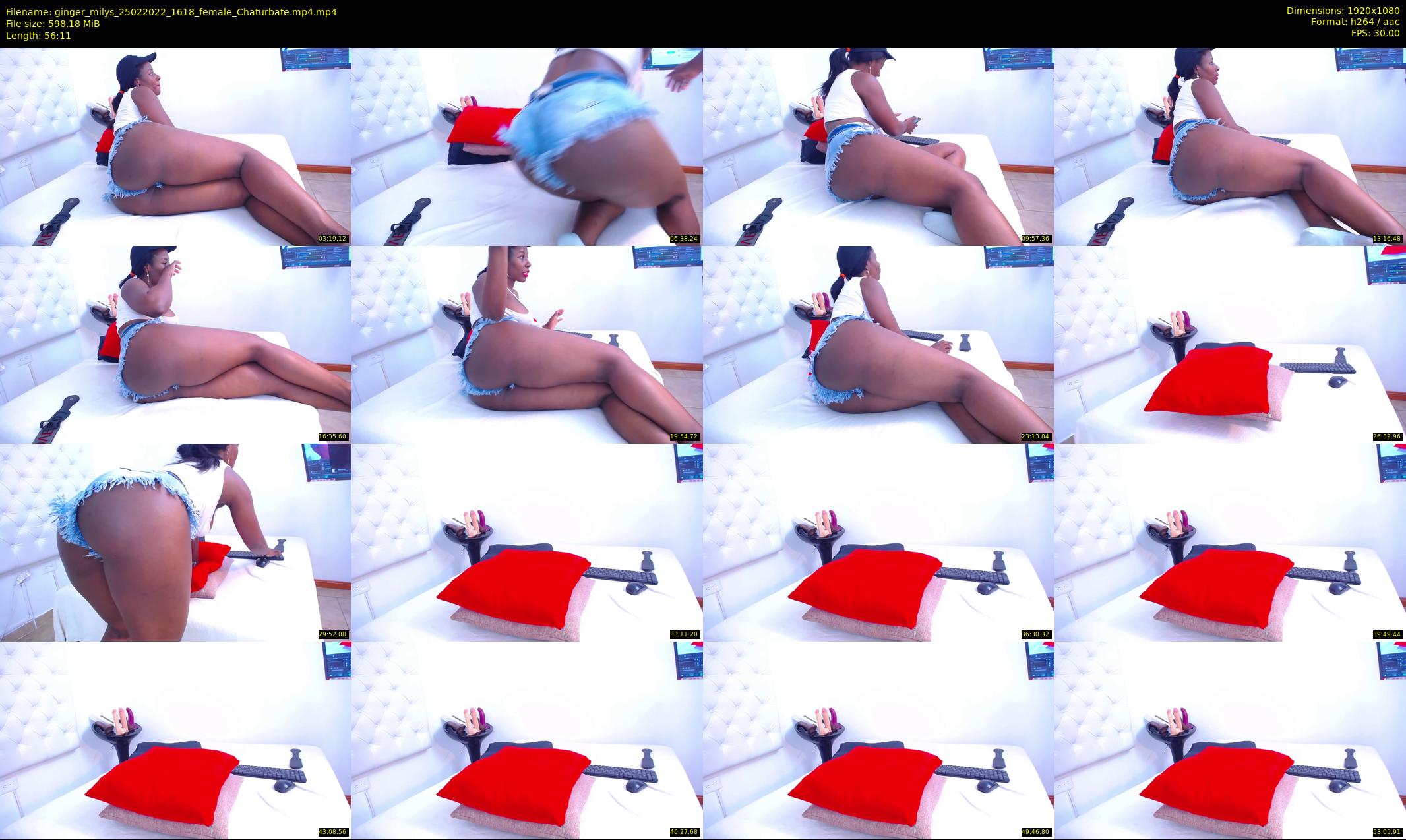 ginger_milys — 57 minute Chaturbate female cam show recording, 1080p, Feb 25, 2022
