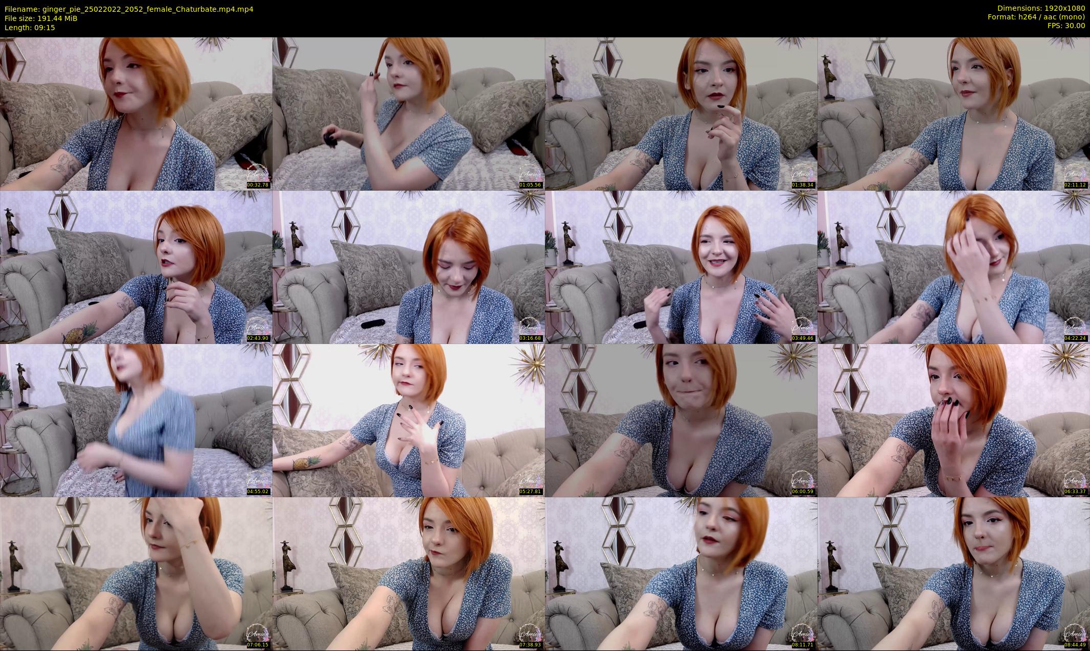 ginger_pie — 10 minute Chaturbate female cam show recording, 1080p, Feb 25, 2022