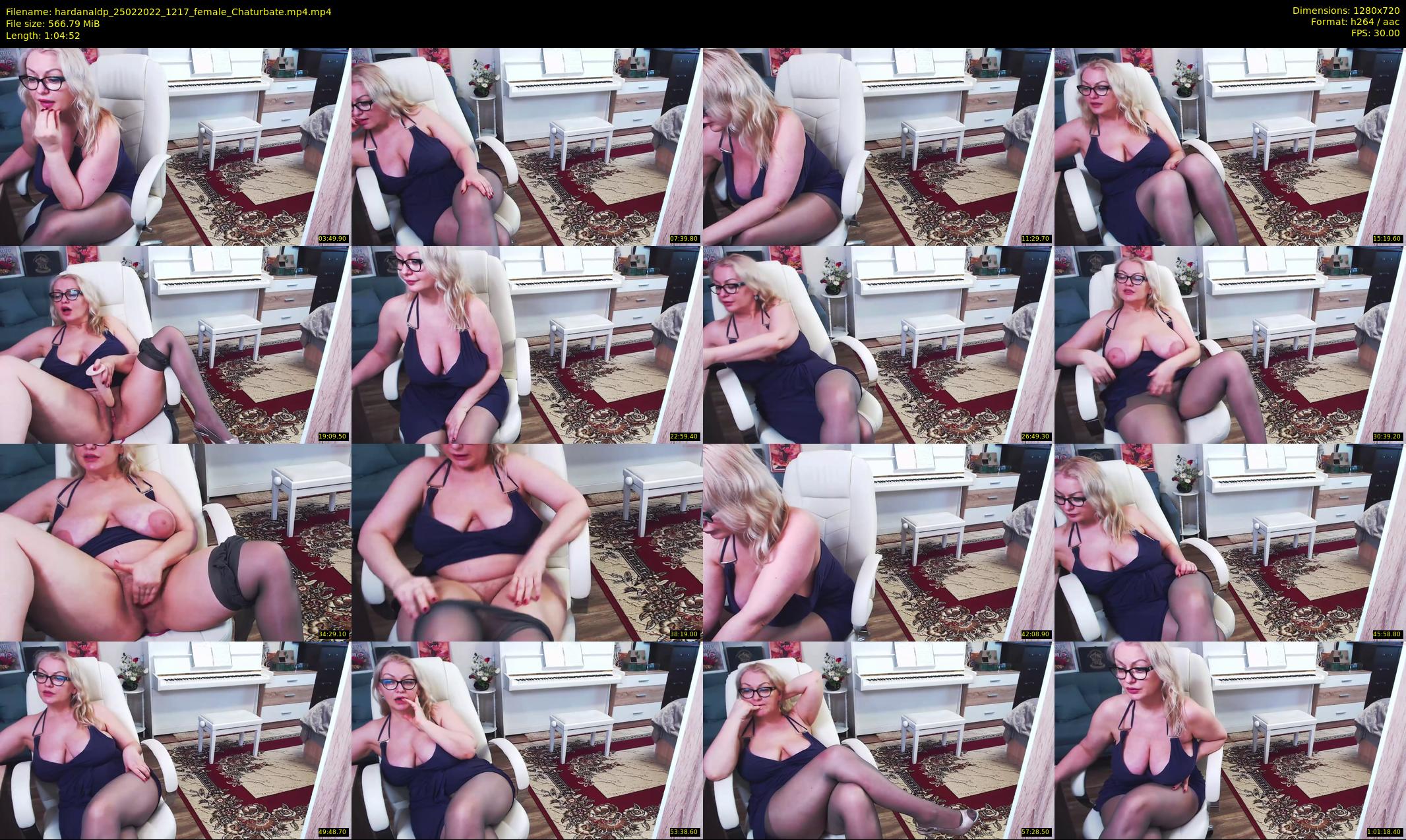 hardanaldp — 65 minute Chaturbate female cam show recording, 720p, Feb 25, 2022