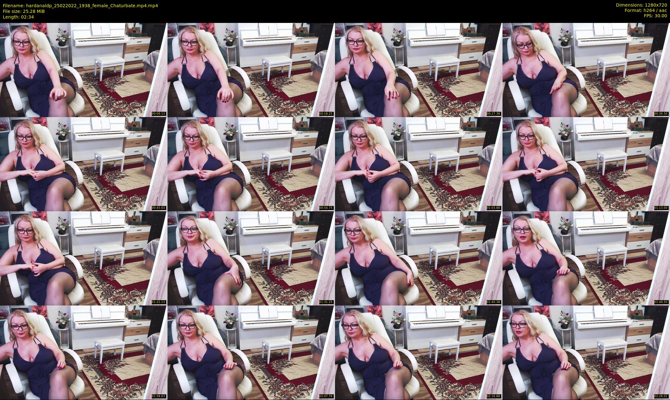 hardanaldp — 3 minute Chaturbate female cam show recording, 720p, Feb 25, 2022