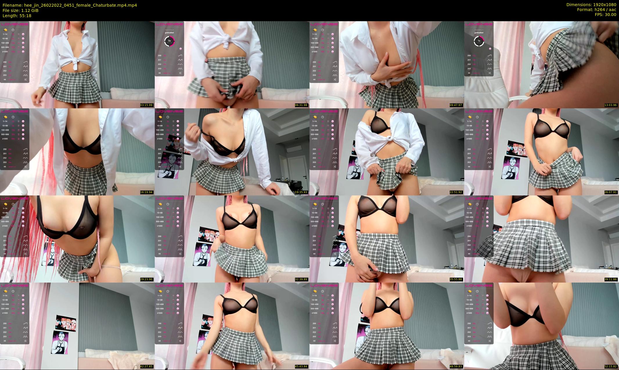 hee_jin — 56 minute Chaturbate female cam show recording, 1080p, Feb 26, 2022