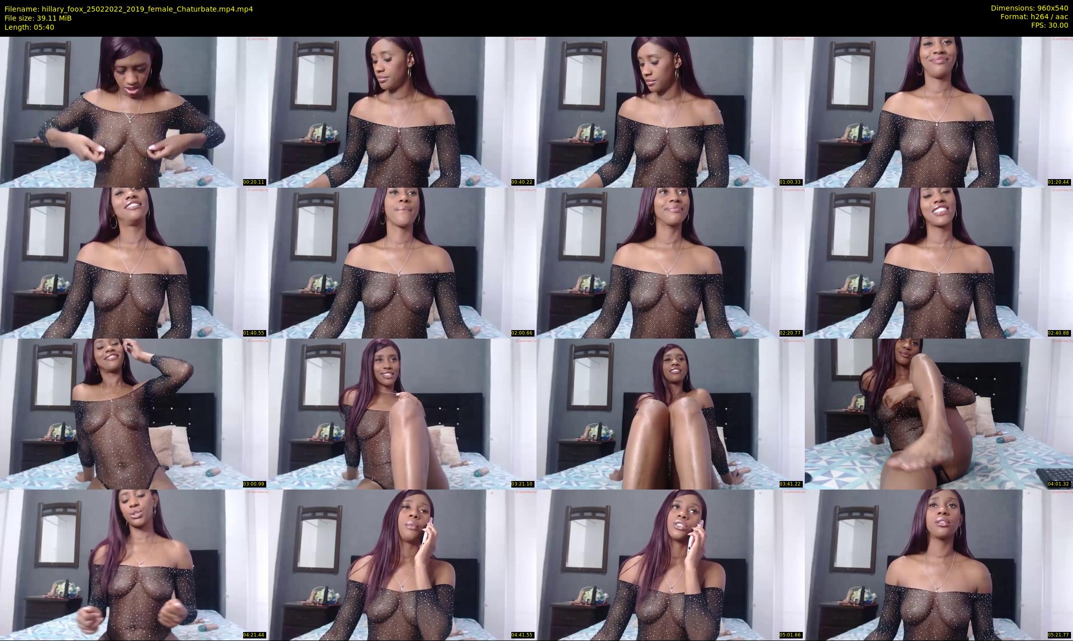 hillary_foox — 6 minute Chaturbate female cam show recording, 480p, Feb 25, 2022