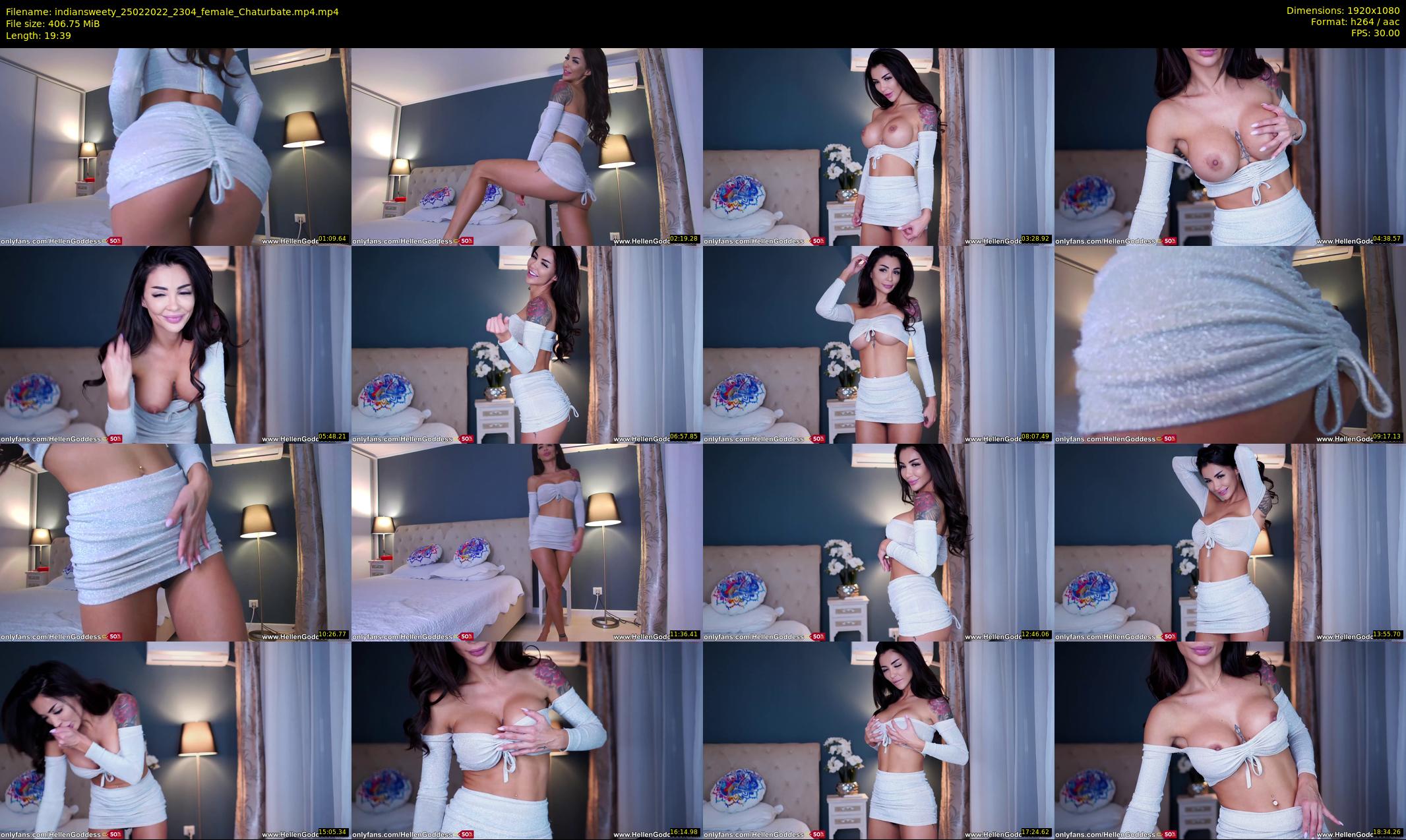indiansweety — 20 minute Chaturbate female cam show recording, 1080p, Feb 25, 2022