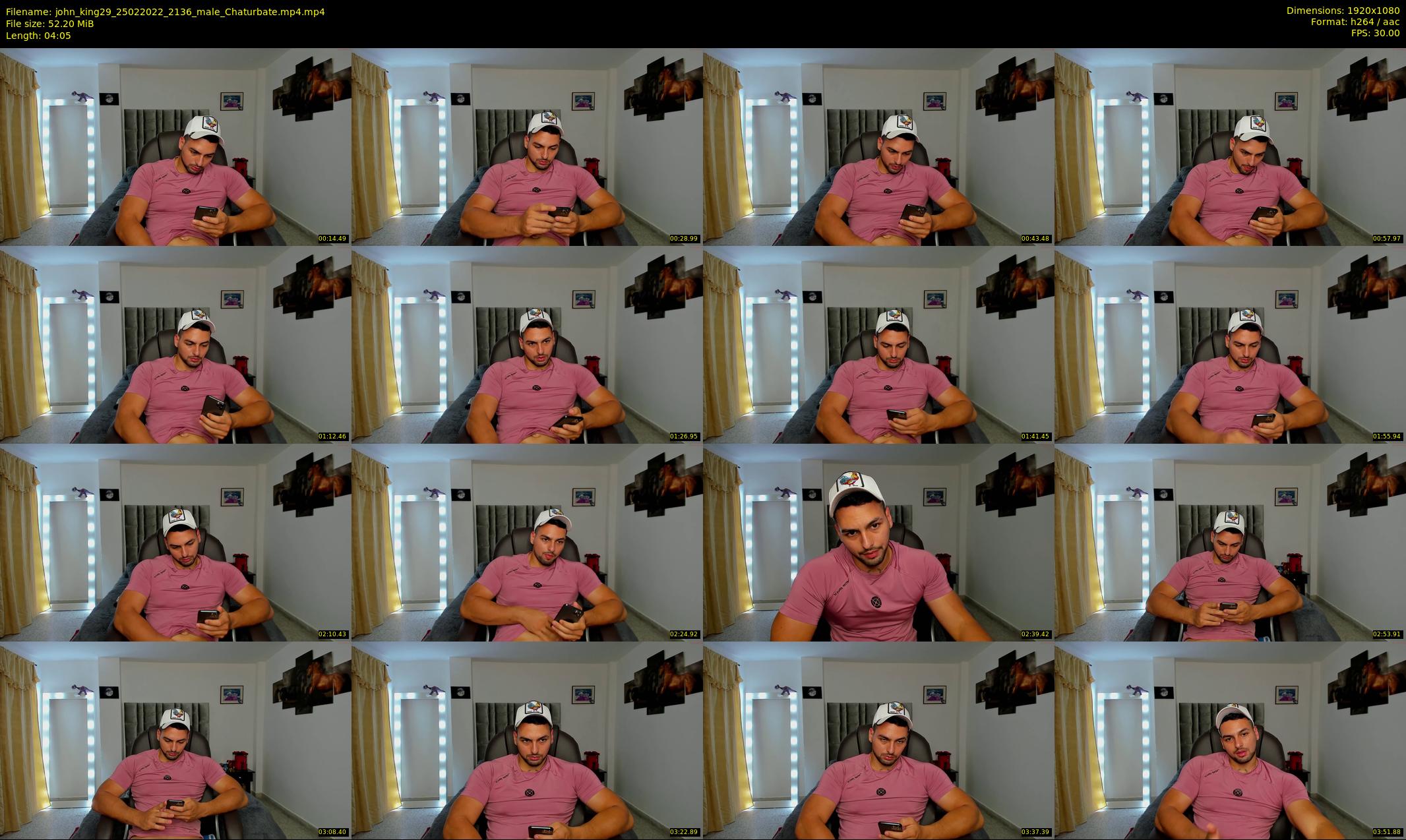 john_king29 — 5 minute Chaturbate male cam show recording, 1080p, Feb 25, 2022