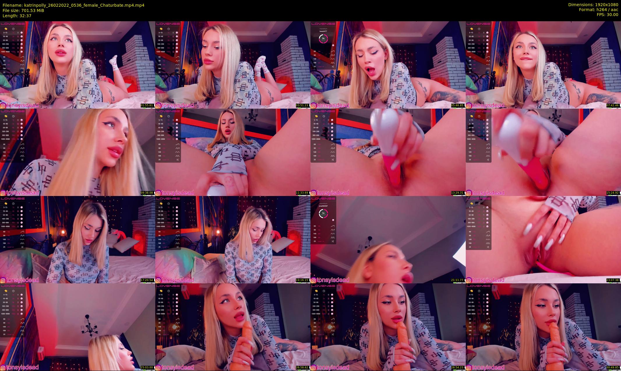 katrinpolly — 33 minute Chaturbate couple cam show recording, 1080p, Feb 26, 2022