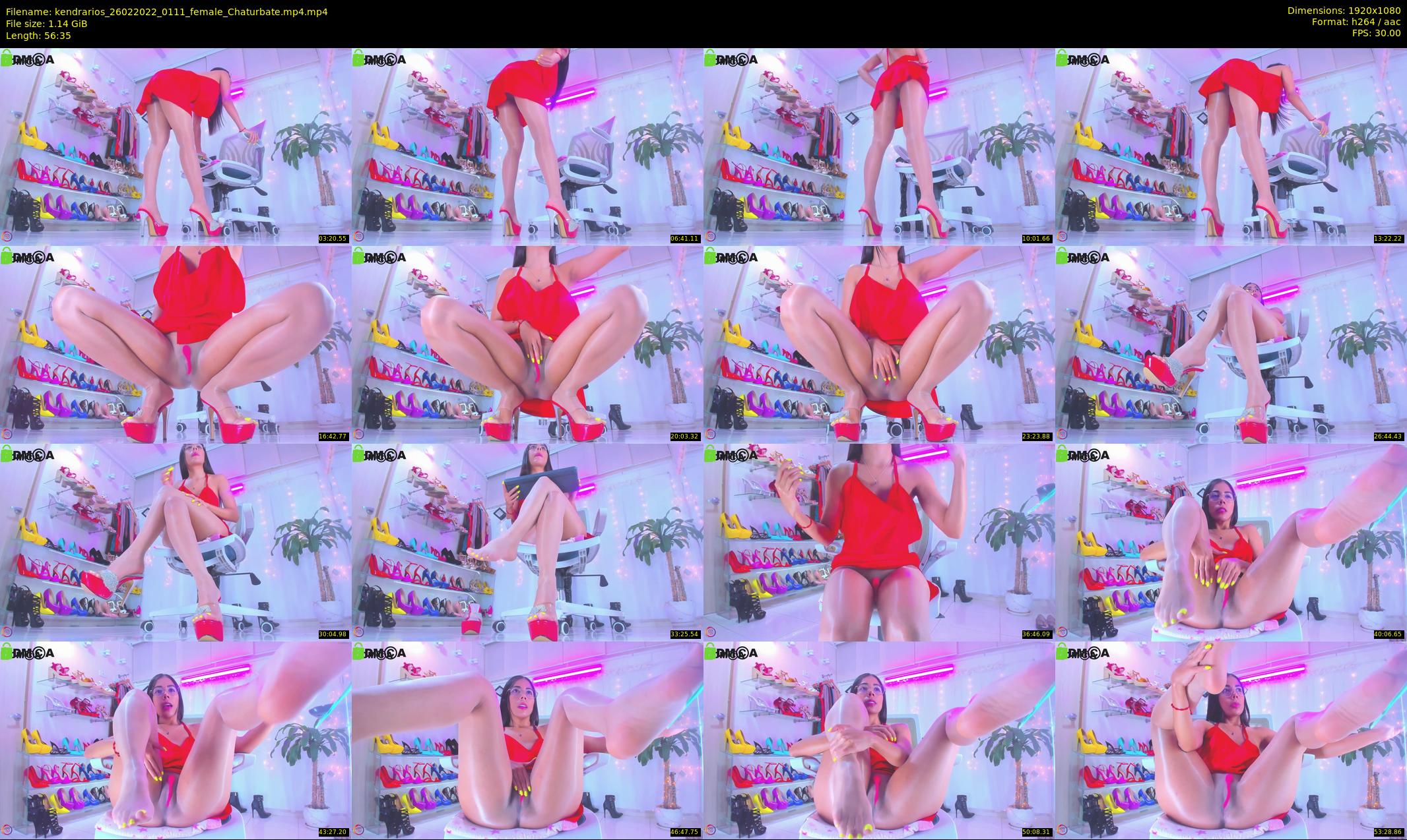 kendrarios — 57 minute Chaturbate female cam show recording, 1080p, Feb 26, 2022
