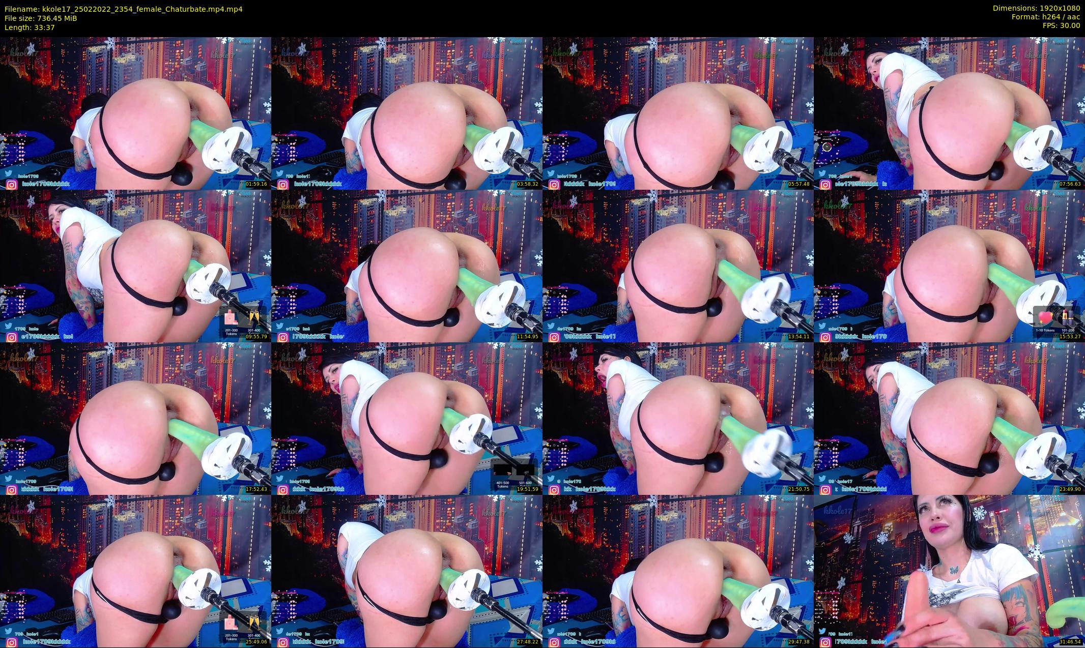 kkole17 — 34 minute Chaturbate female cam show recording, 1080p, Feb 25, 2022