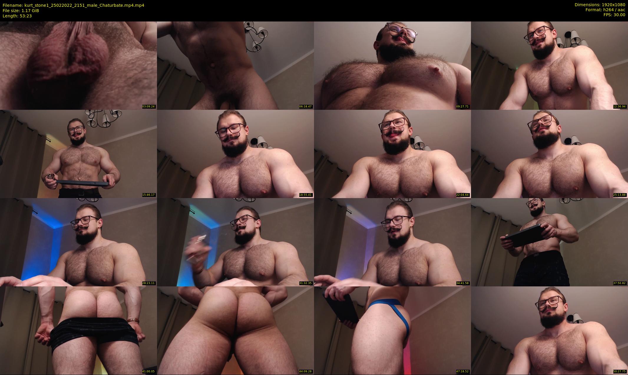 kurt_stone1 — 54 minute Chaturbate male cam show recording, 1080p, Feb 25, 2022