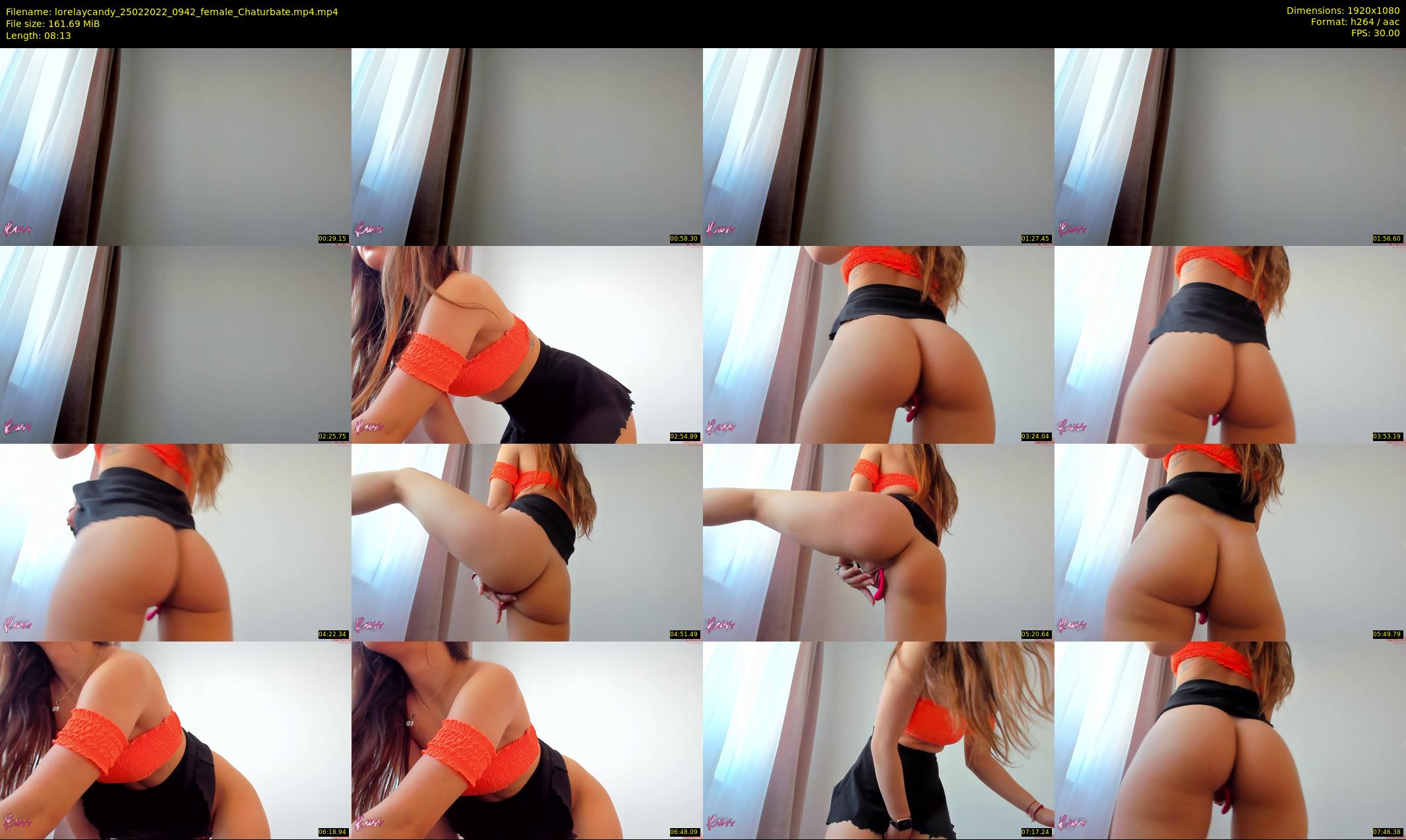 lorelaycandy — 9 minute Chaturbate female cam show recording, 1080p, Feb 25, 2022