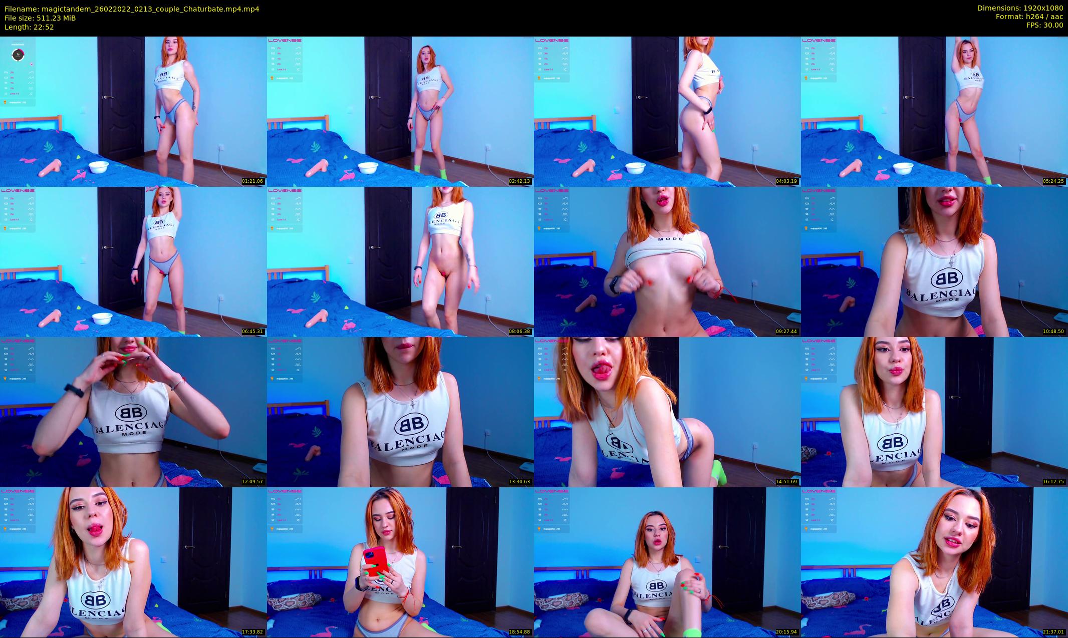 magictandem — 23 minute Chaturbate couple cam show recording, 1080p, Feb 26, 2022