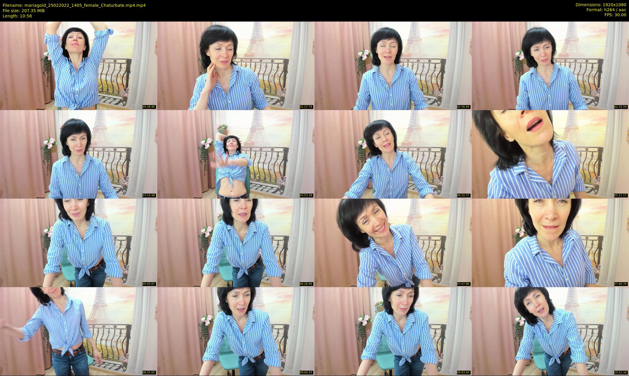 mariagold — 11 minute Chaturbate female cam show recording, 1080p, Feb 25, 2022