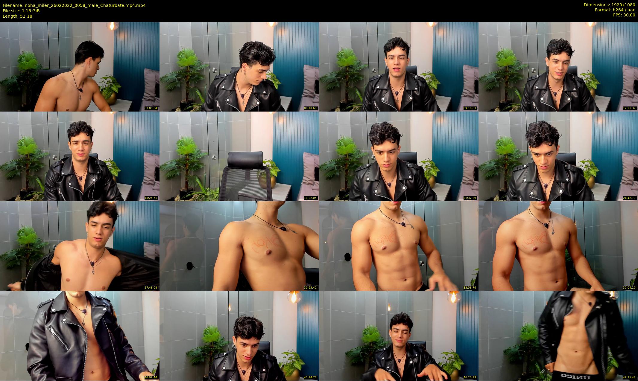noha_miler — 53 minute Chaturbate male cam show recording, 1080p, Feb 26, 2022