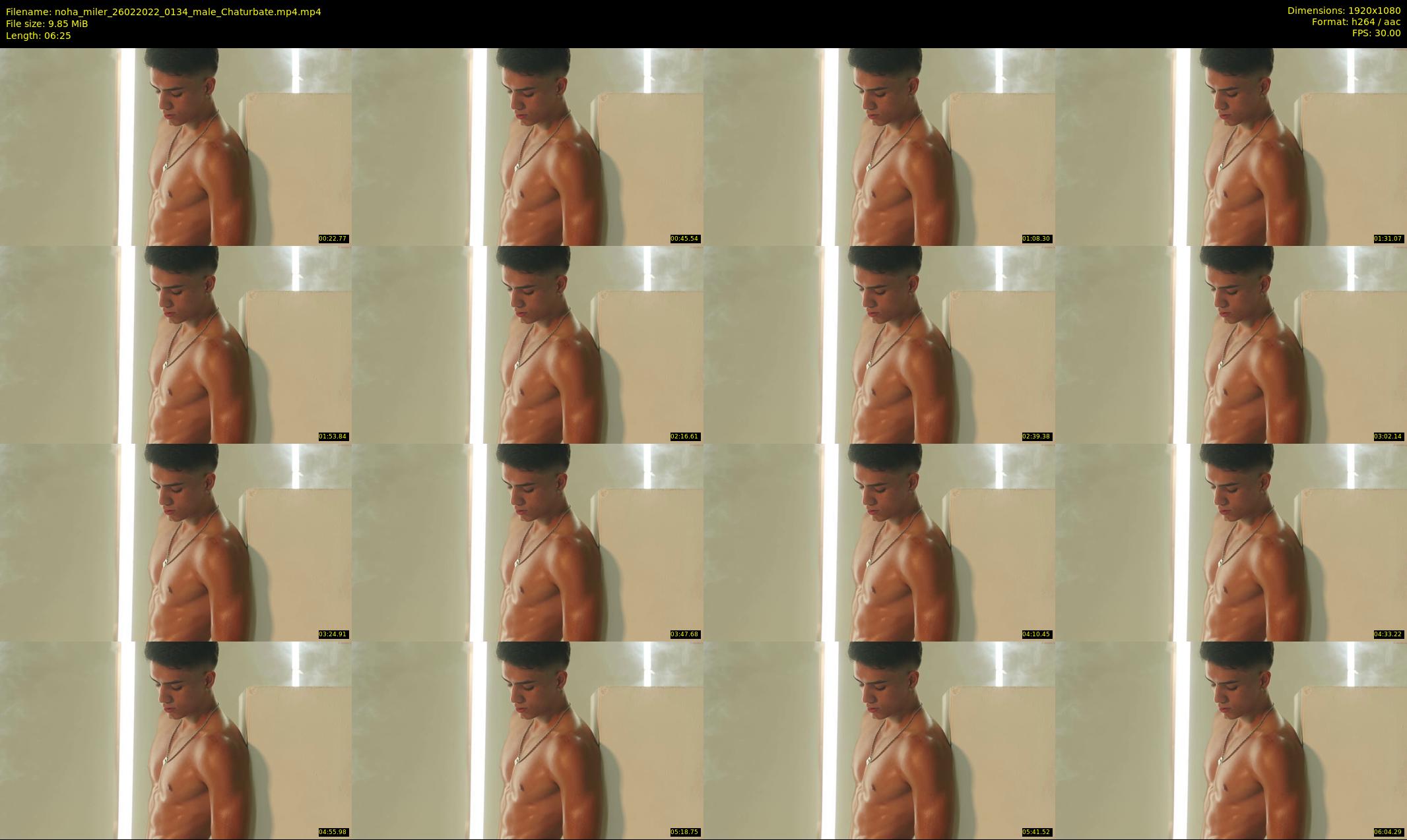 noha_miler — 7 minute Chaturbate male cam show recording, 1080p, Feb 26, 2022