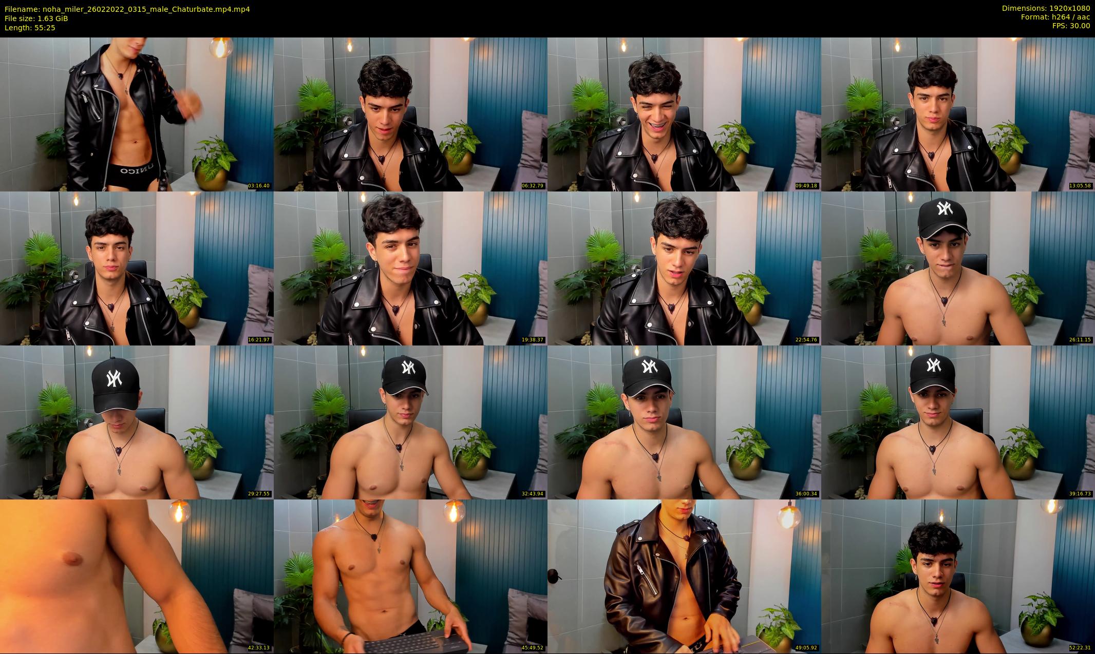 noha_miler — 56 minute Chaturbate male cam show recording, 1080p, Feb 26, 2022