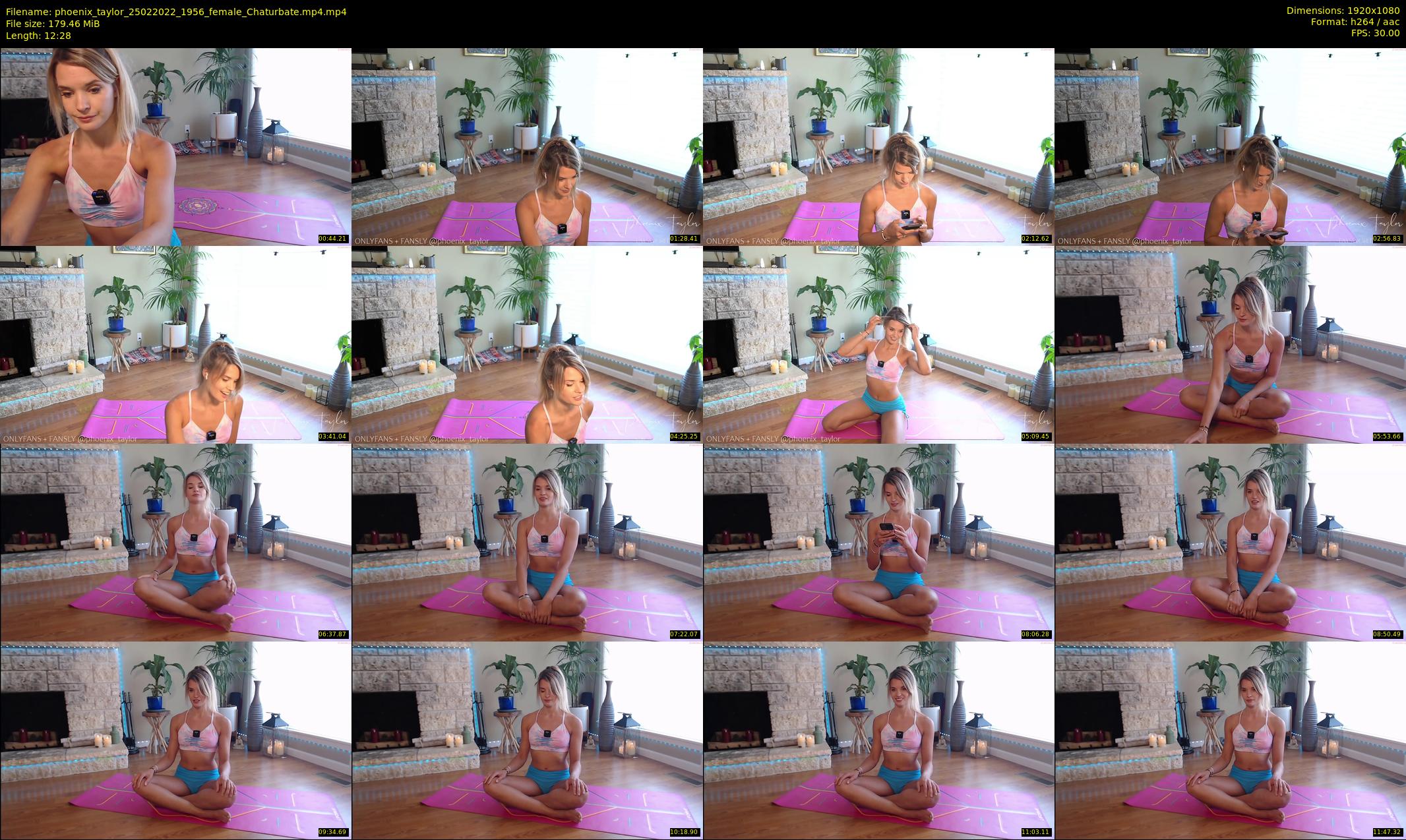 phoenix_taylor — 13 minute Chaturbate female cam show recording, 1080p, Feb 25, 2022