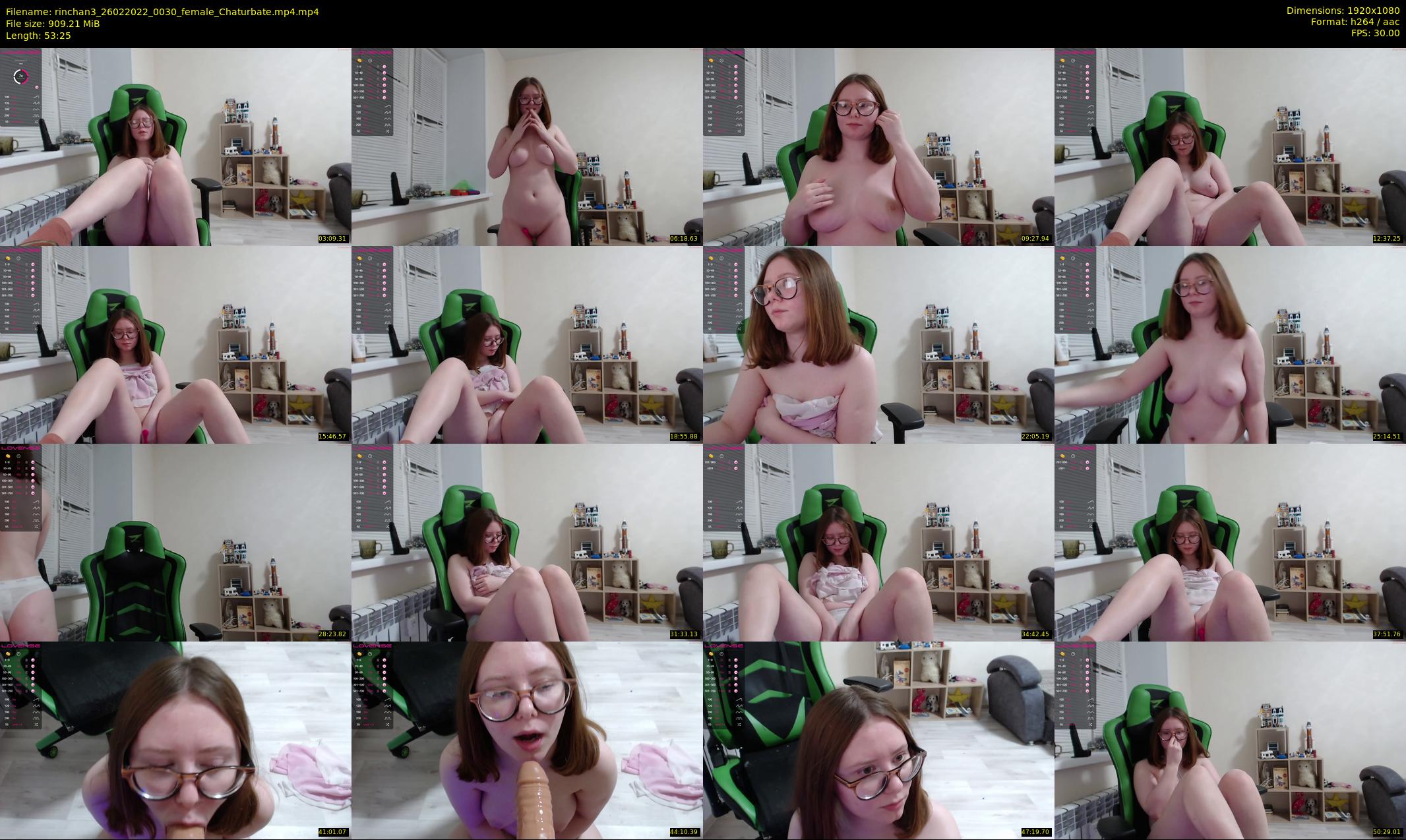 rinchan3 — 54 minute Chaturbate female cam show recording, 1080p, Feb 26, 2022