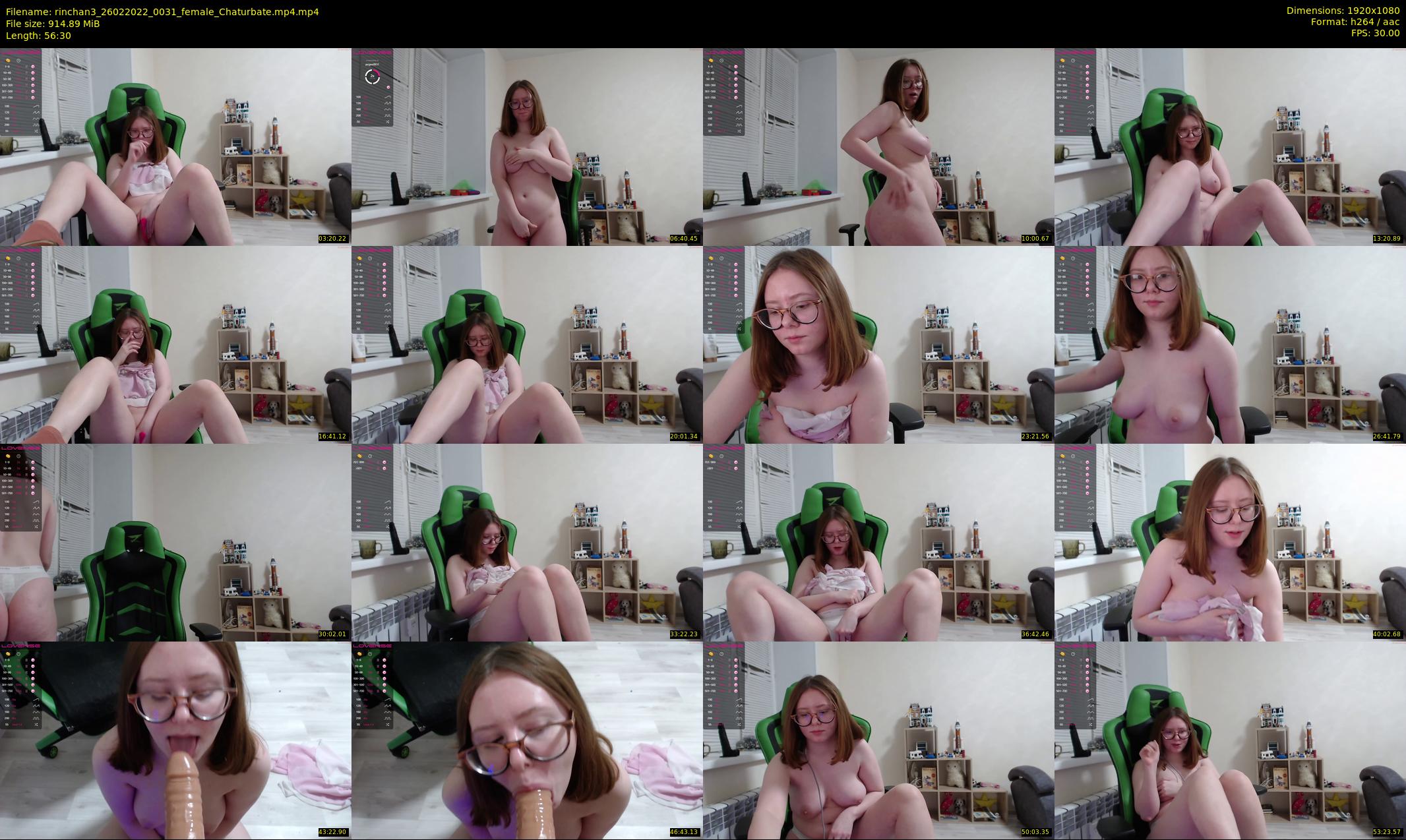 rinchan3 — 57 minute Chaturbate female cam show recording, 1080p, Feb 26, 2022