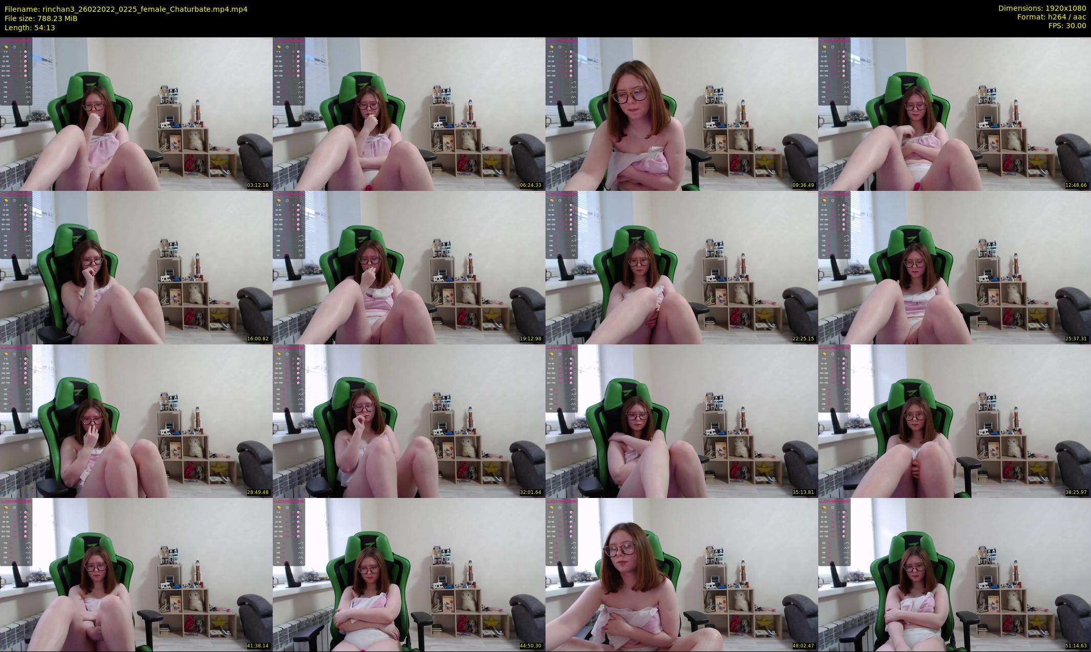 rinchan3 — 55 minute Chaturbate female cam show recording, 1080p, Feb 26, 2022