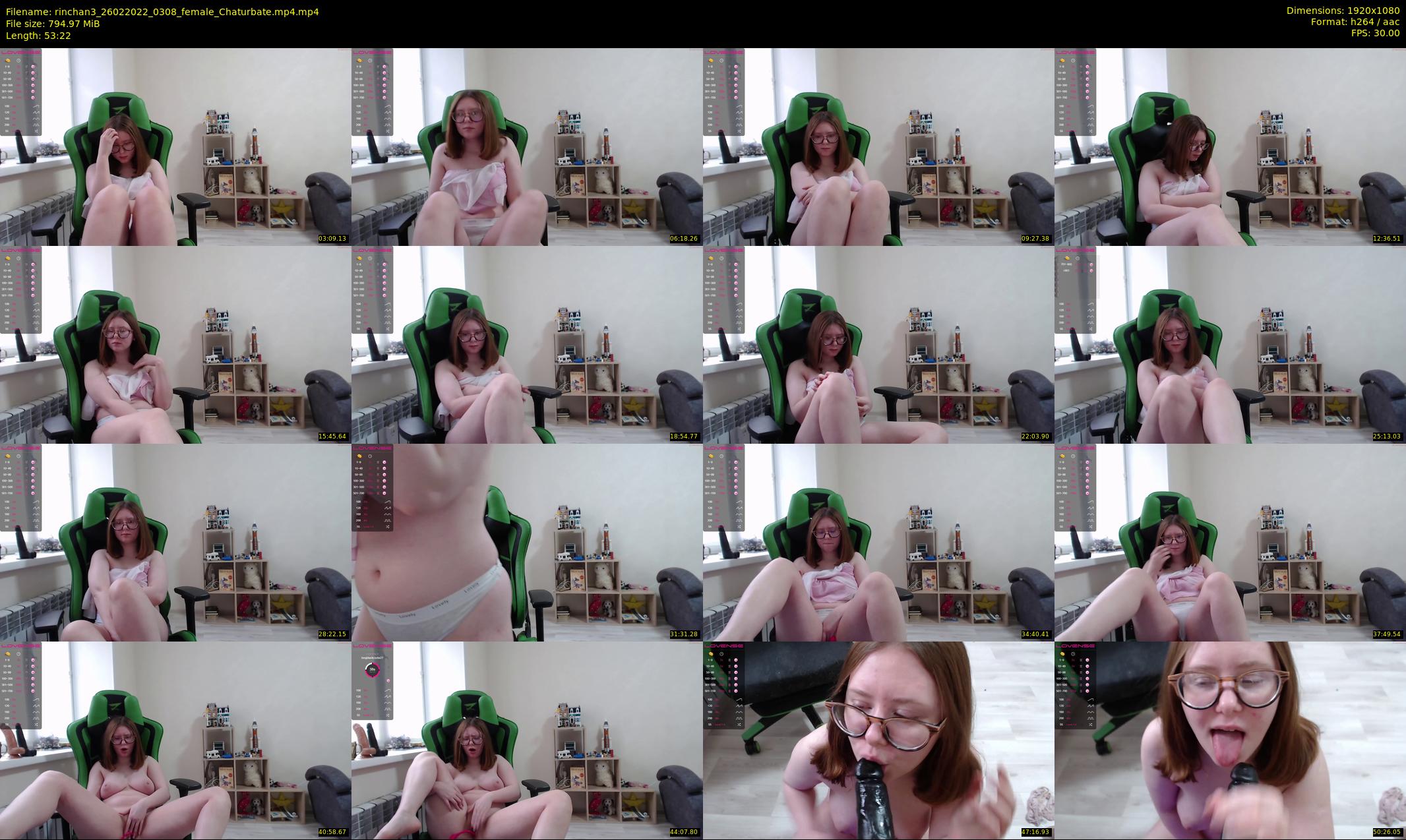 rinchan3 — 54 minute Chaturbate female cam show recording, 1080p, Feb 26, 2022