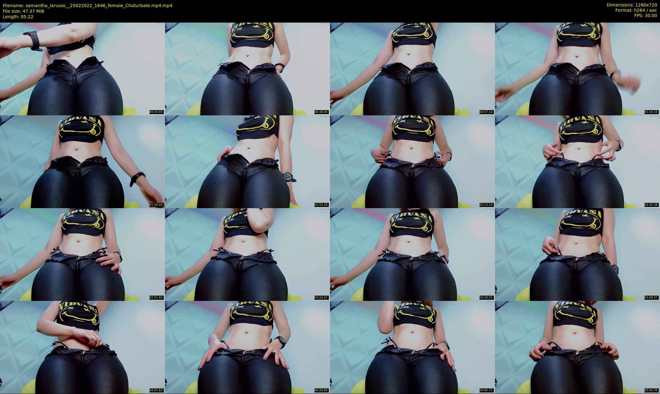 samantha_larusso_ — 6 minute Chaturbate couple cam show recording, 720p, Feb 25, 2022